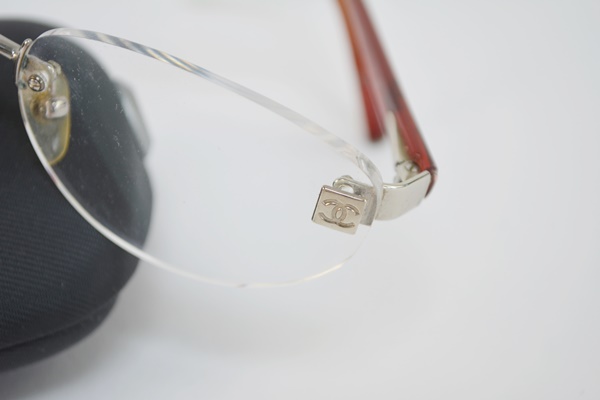 Chanel Eyeglass Frames and Chanel Hard Case