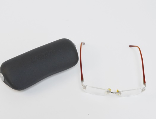 Chanel Eyeglass Frames and Chanel Hard Case