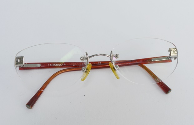 Chanel Eyeglass Frames and Chanel Hard Case