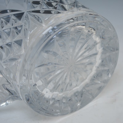 Eight Cut Glass Mugs