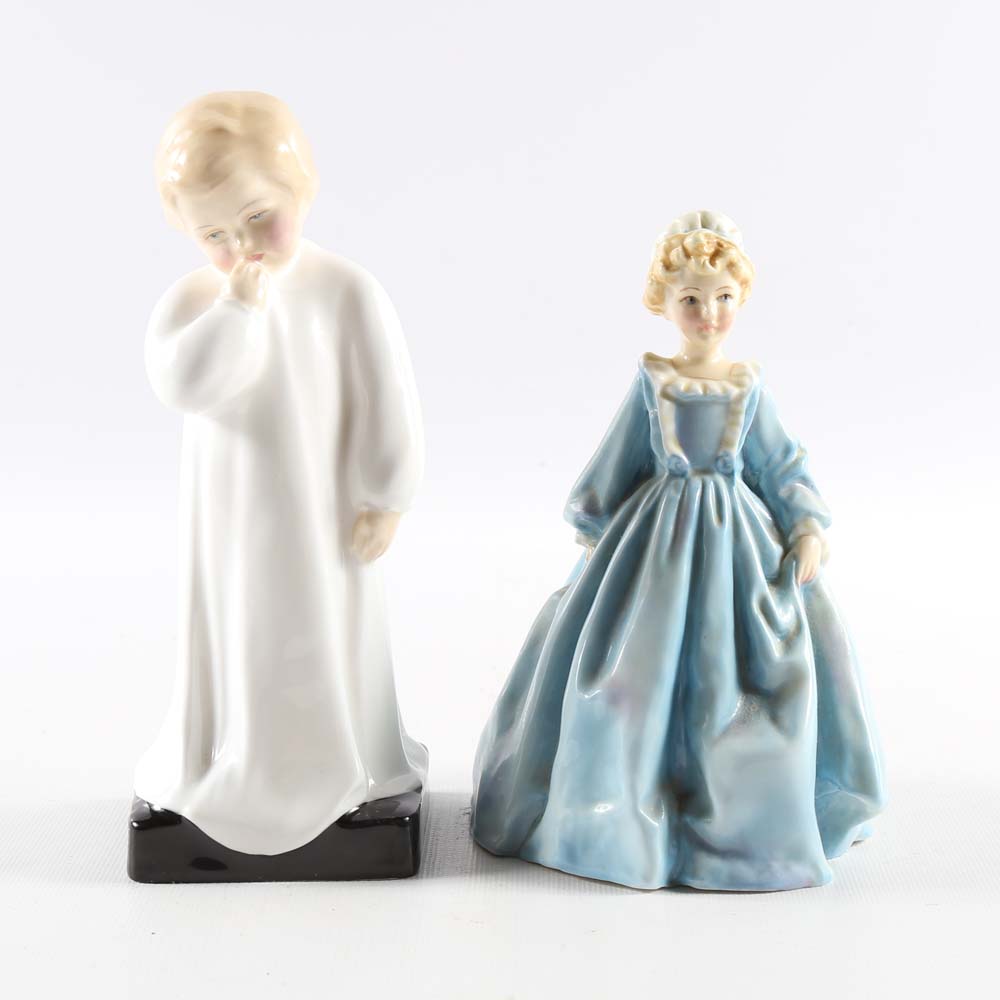 English Fine Bone China Figurines