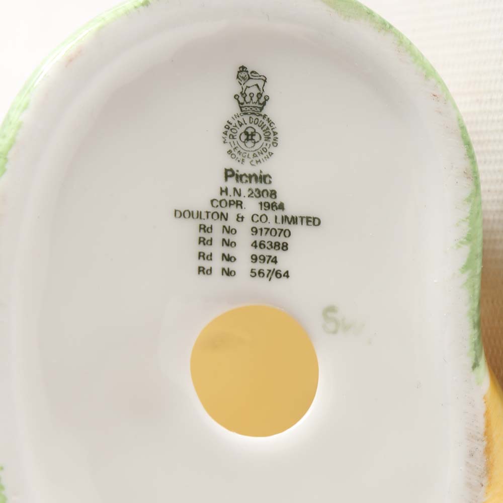 1964 Royal Doulton "Picnic" HN2308 Porcelain Figurine