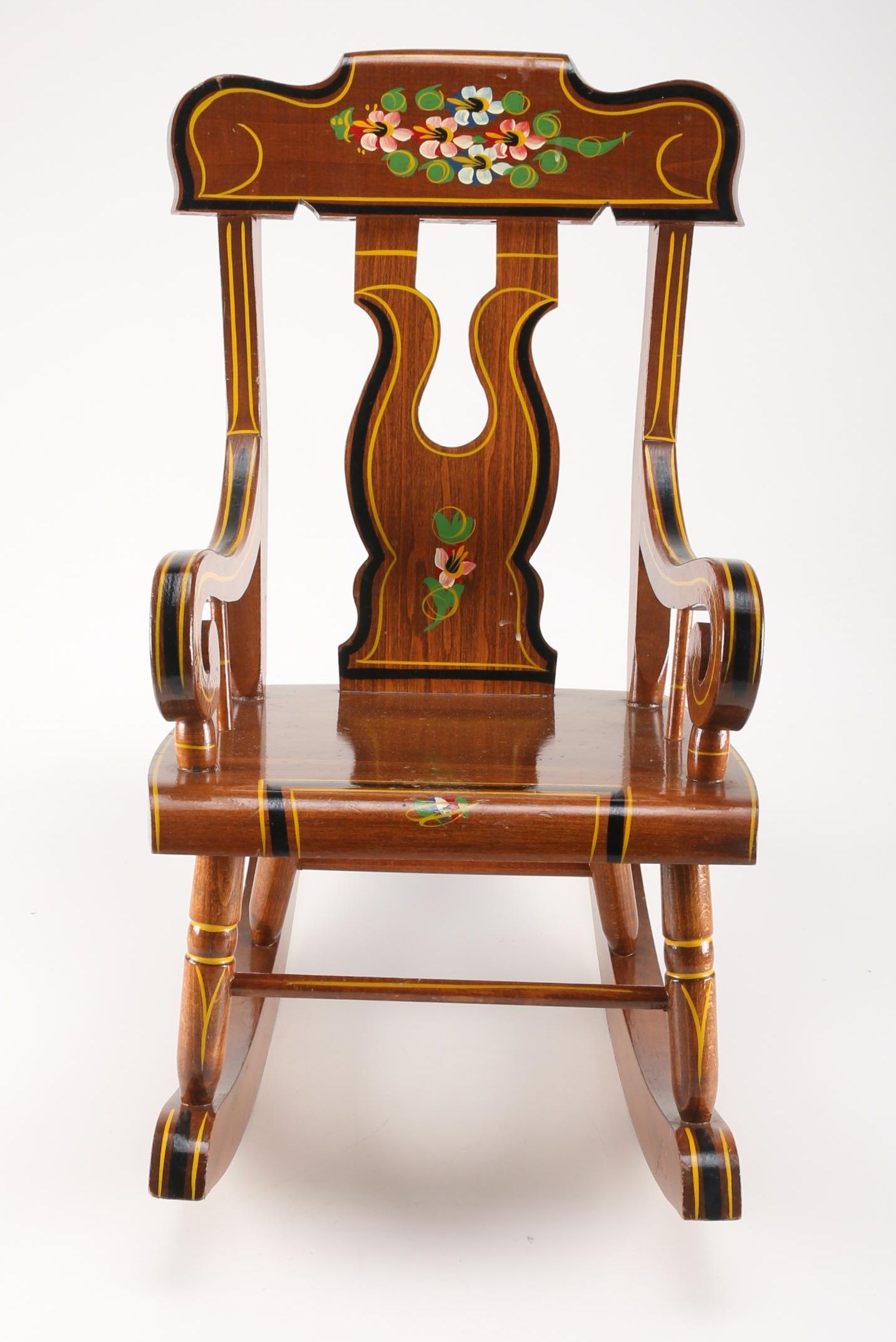 Vintage Miniature Rocking Chair