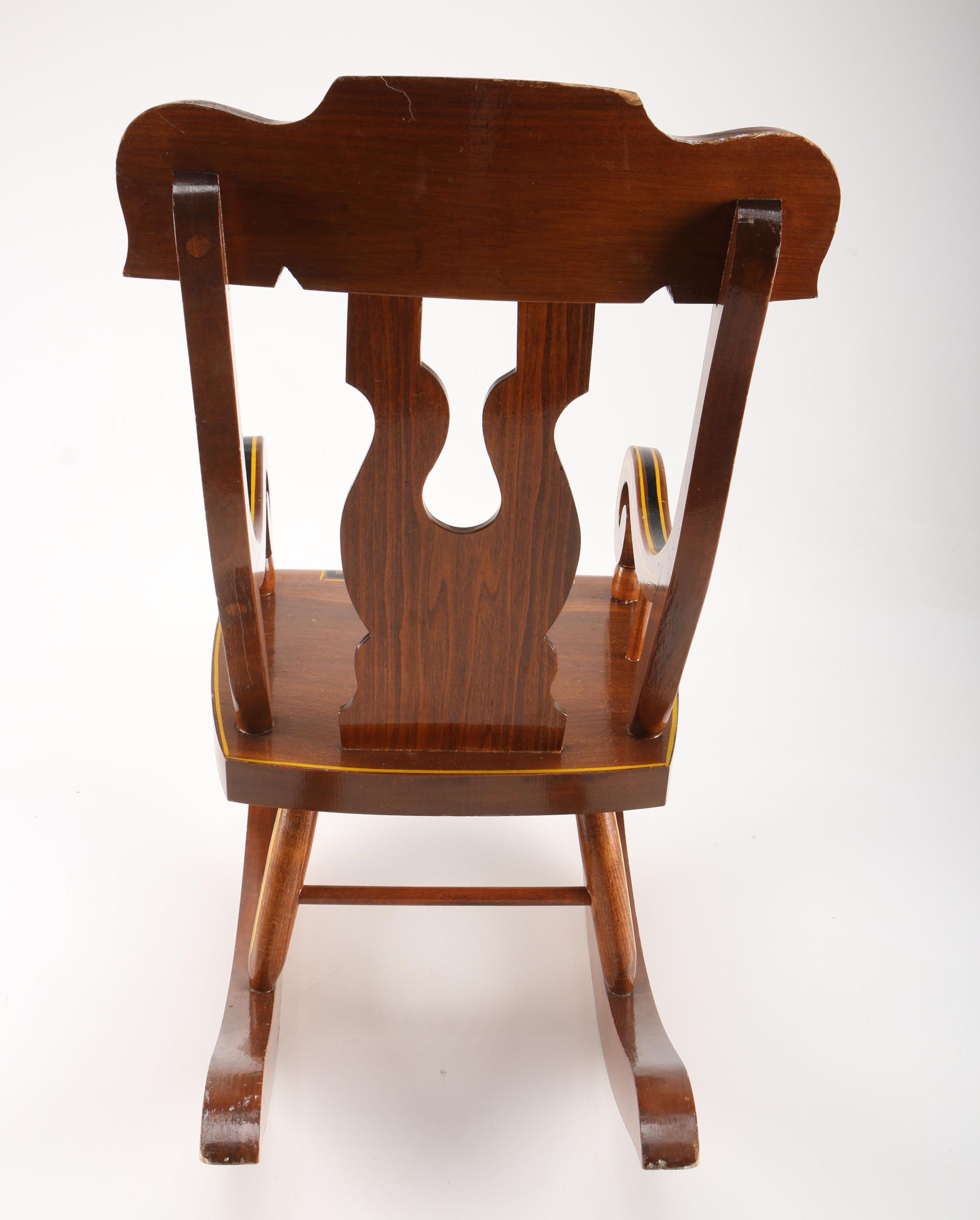 Vintage Miniature Rocking Chair