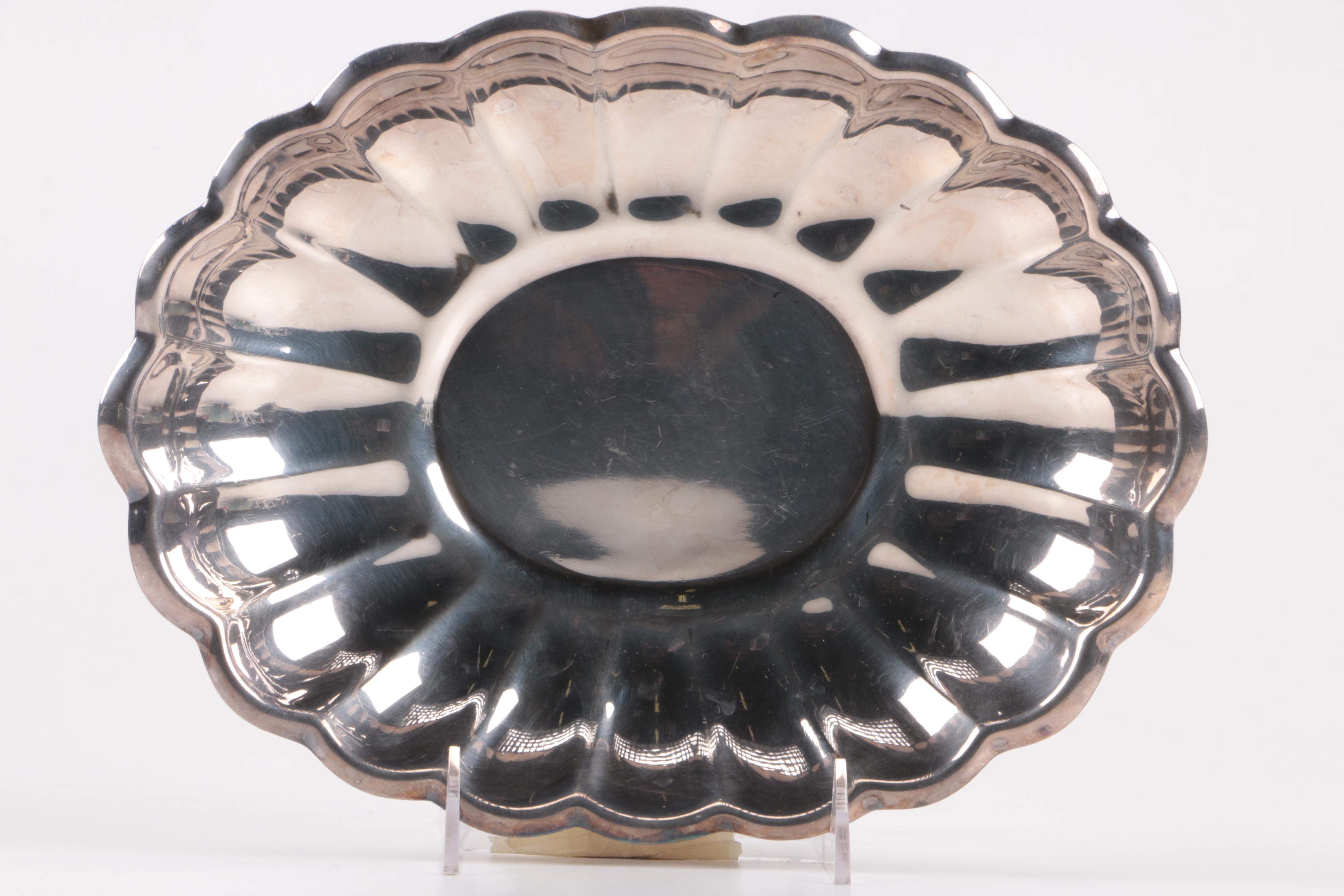 Plated Silver Dishes Including 1950s Reed & Barton