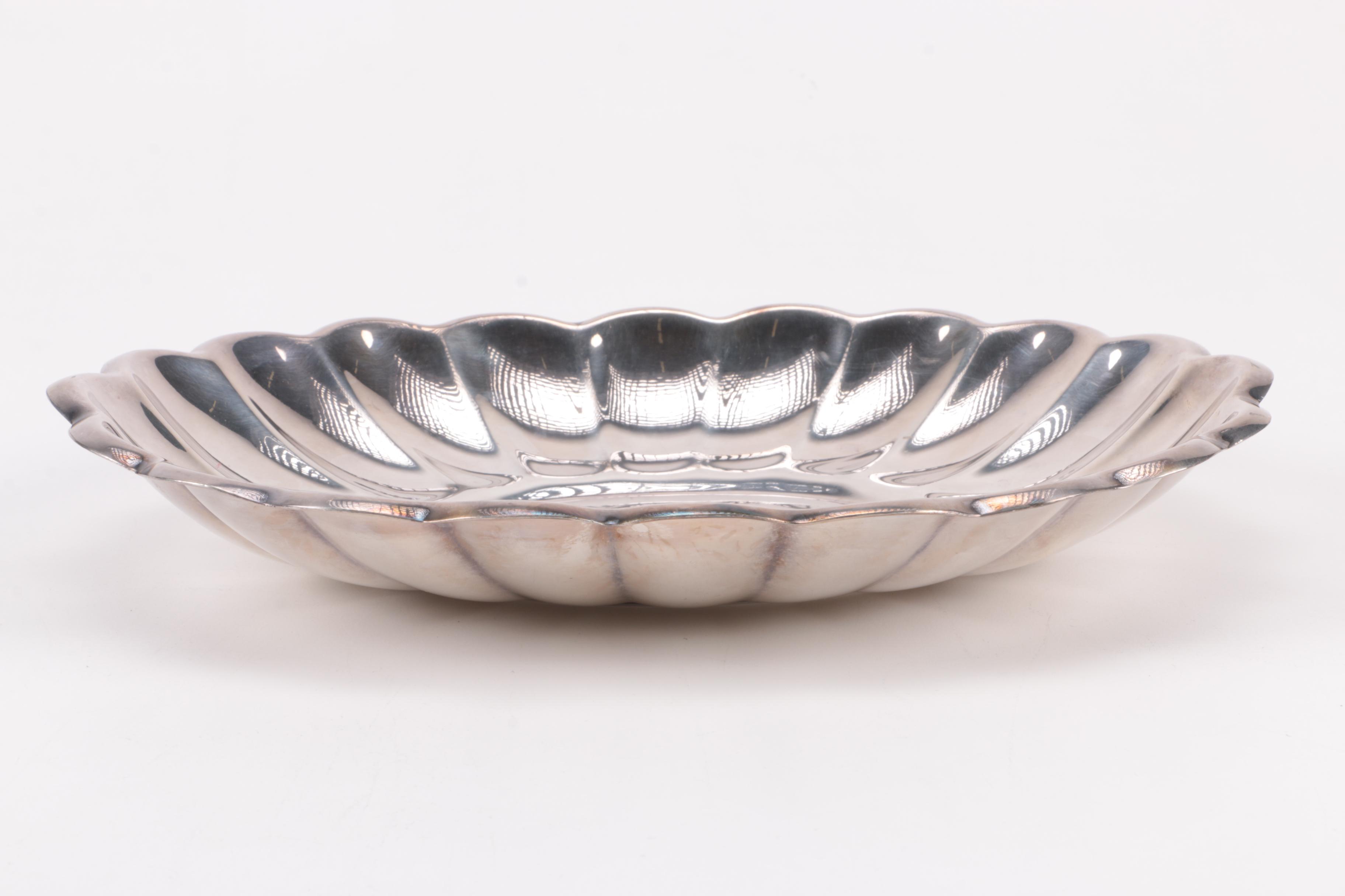 Plated Silver Dishes Including 1950s Reed & Barton