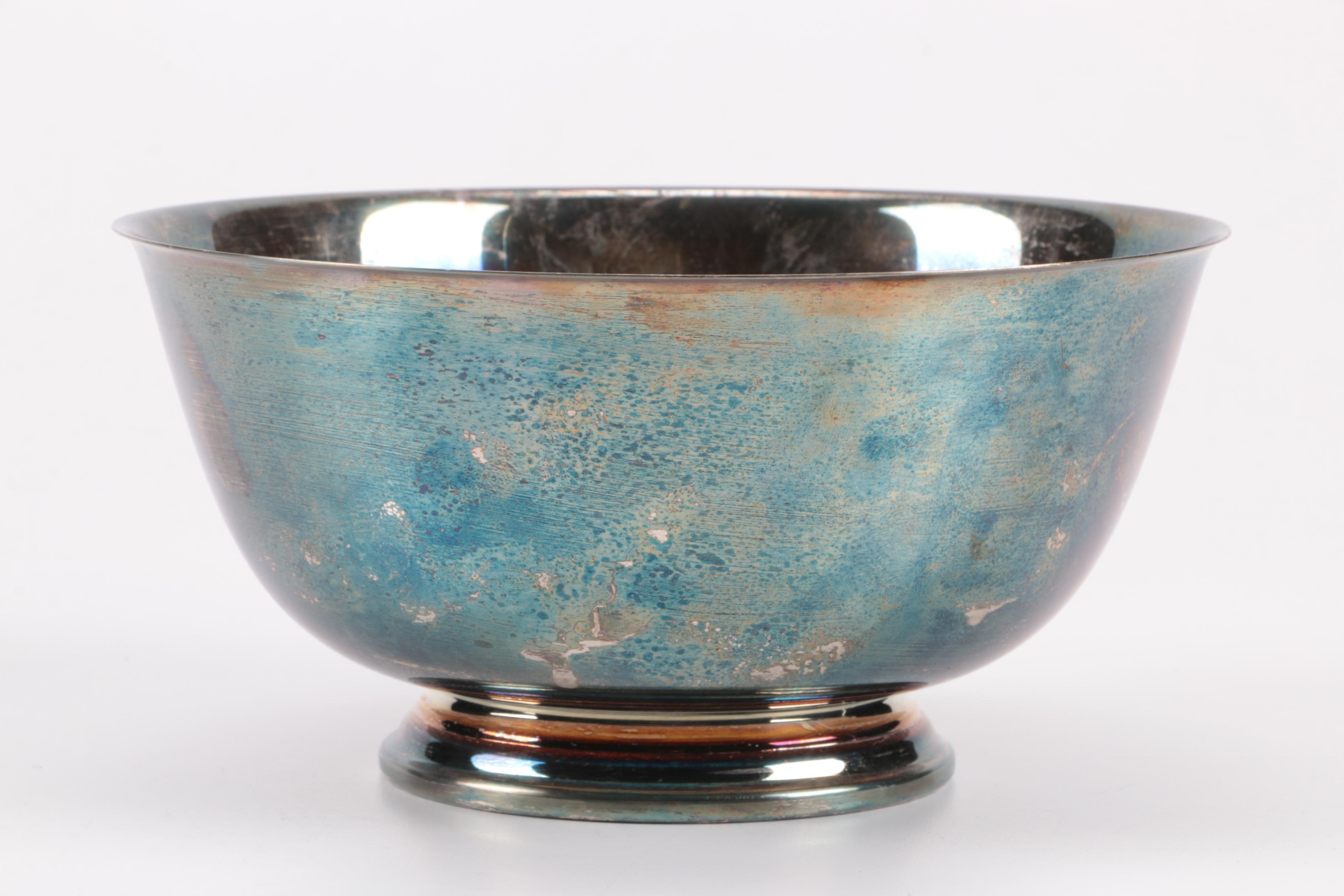 Plated Silver Dishes Including 1950s Reed & Barton