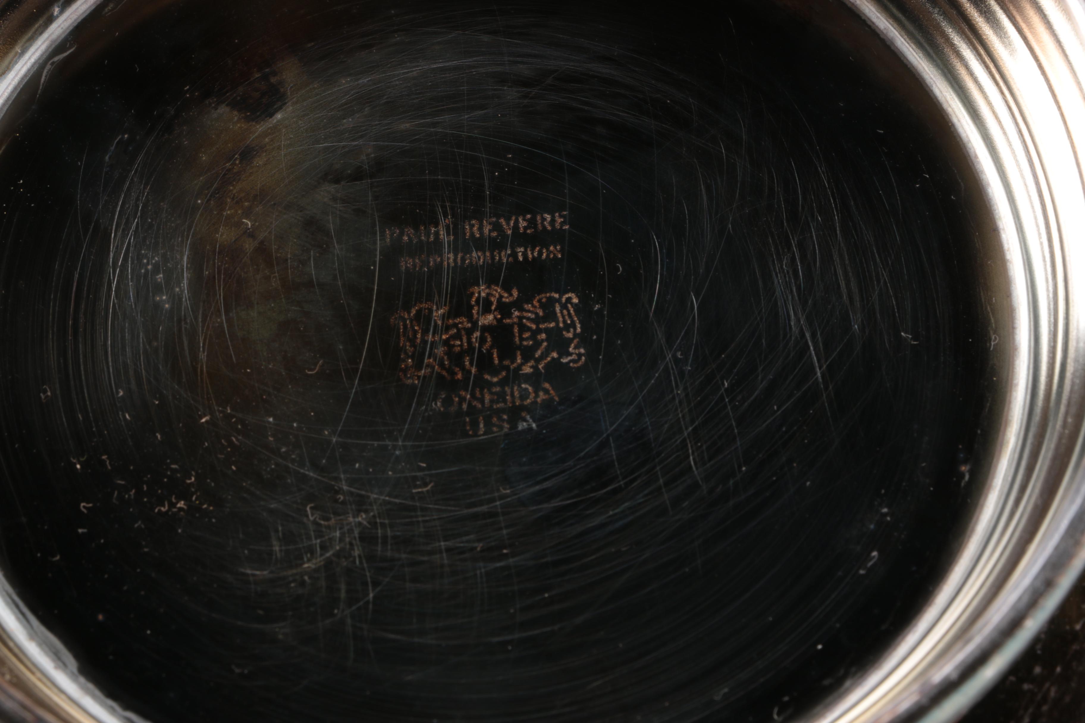 Plated Silver Dishes Including 1950s Reed & Barton