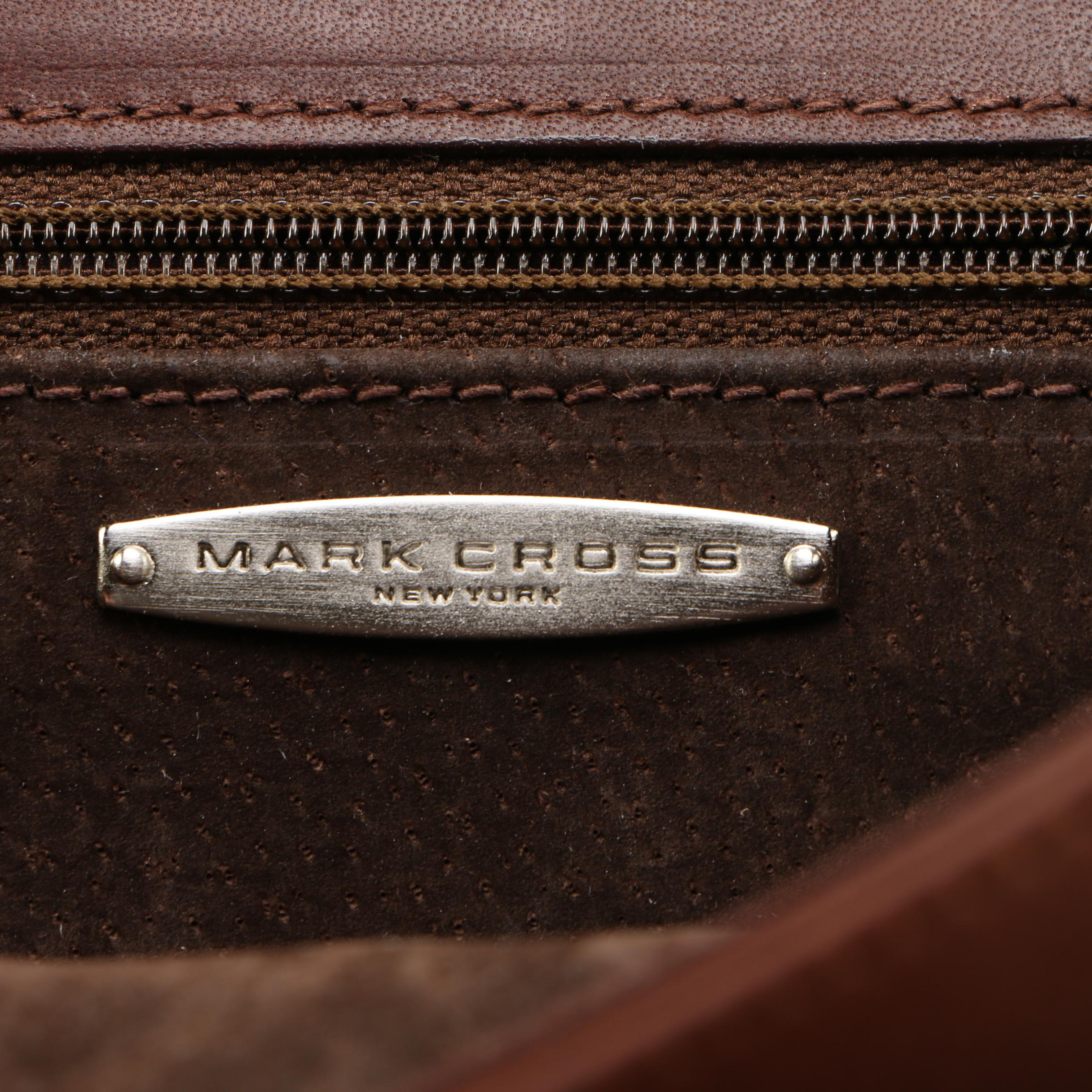 Mark Cross Leather Shoulder Handbag