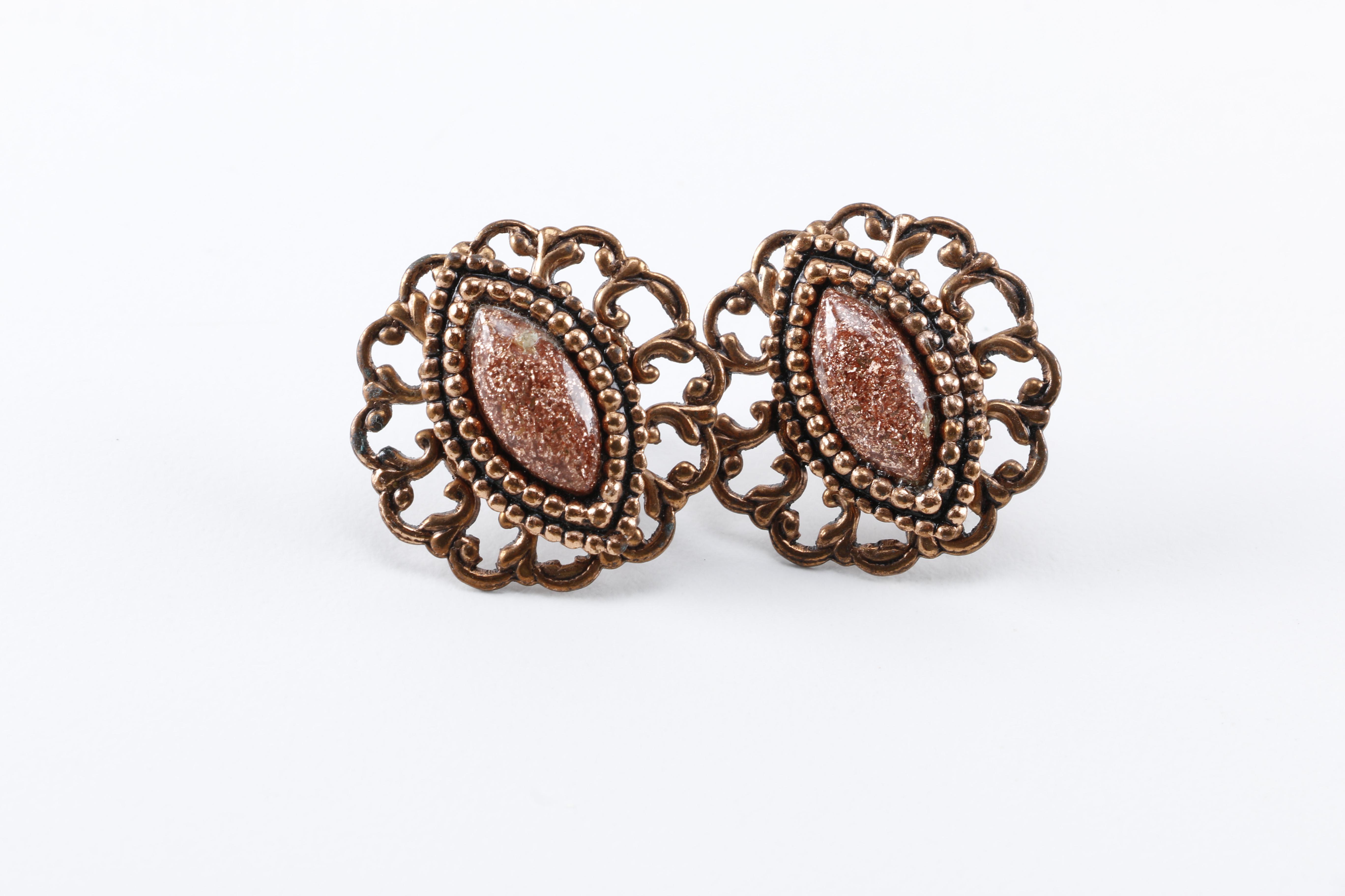 Costume Jewelry Including Faux Pearls and Rhinestones