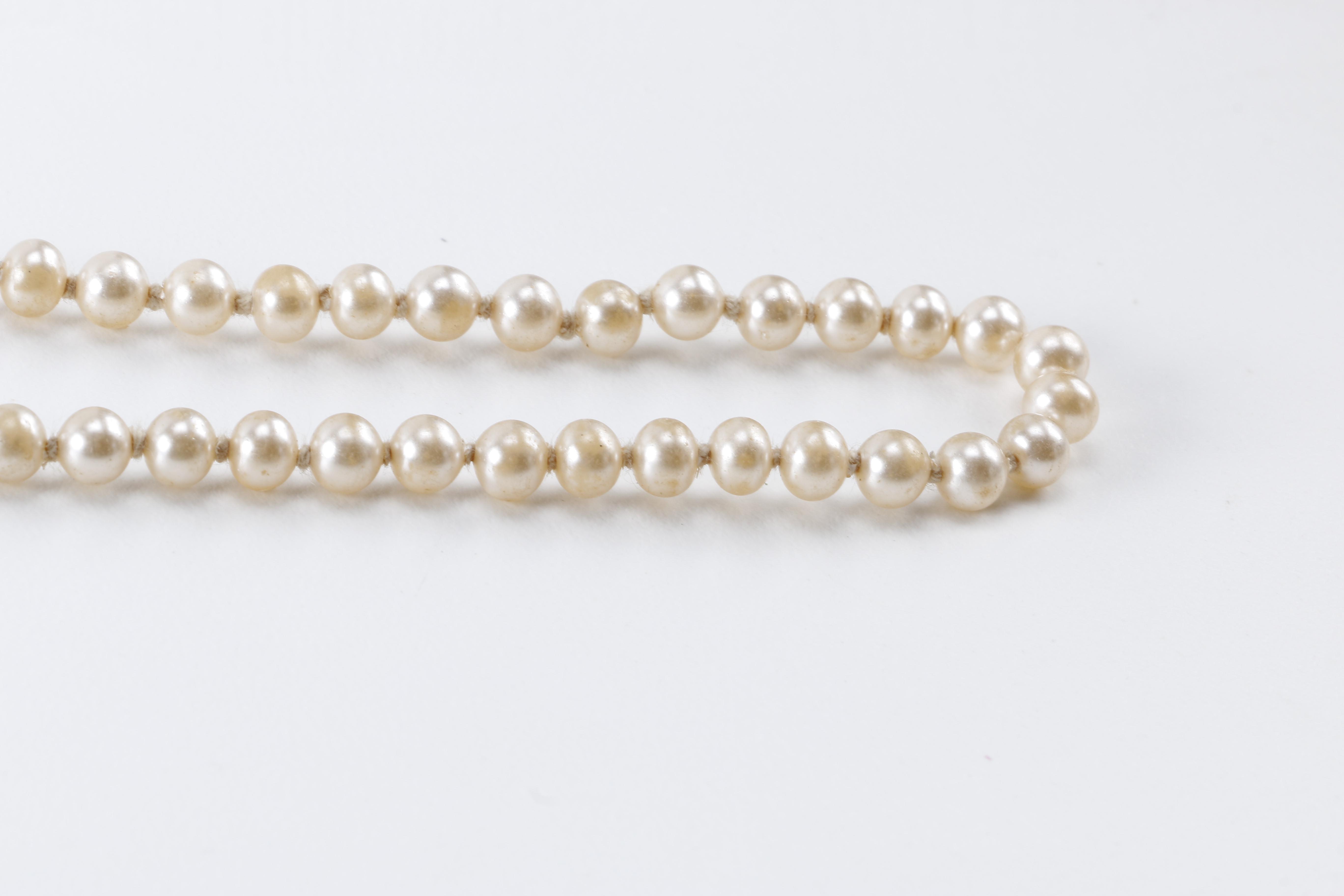 Costume Jewelry Including Faux Pearls and Rhinestones