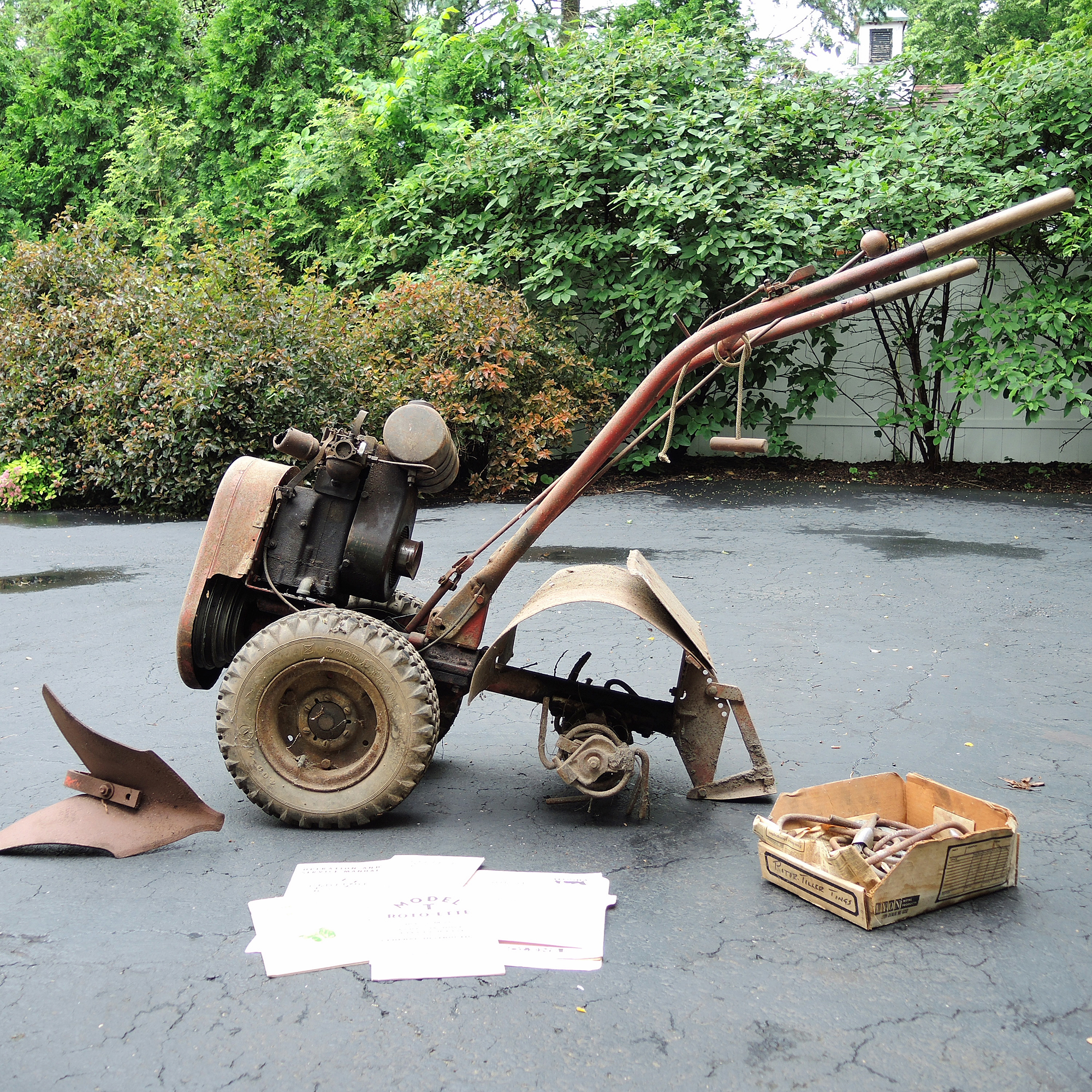 1951 Roto-Ette Model T Garden Tiller
