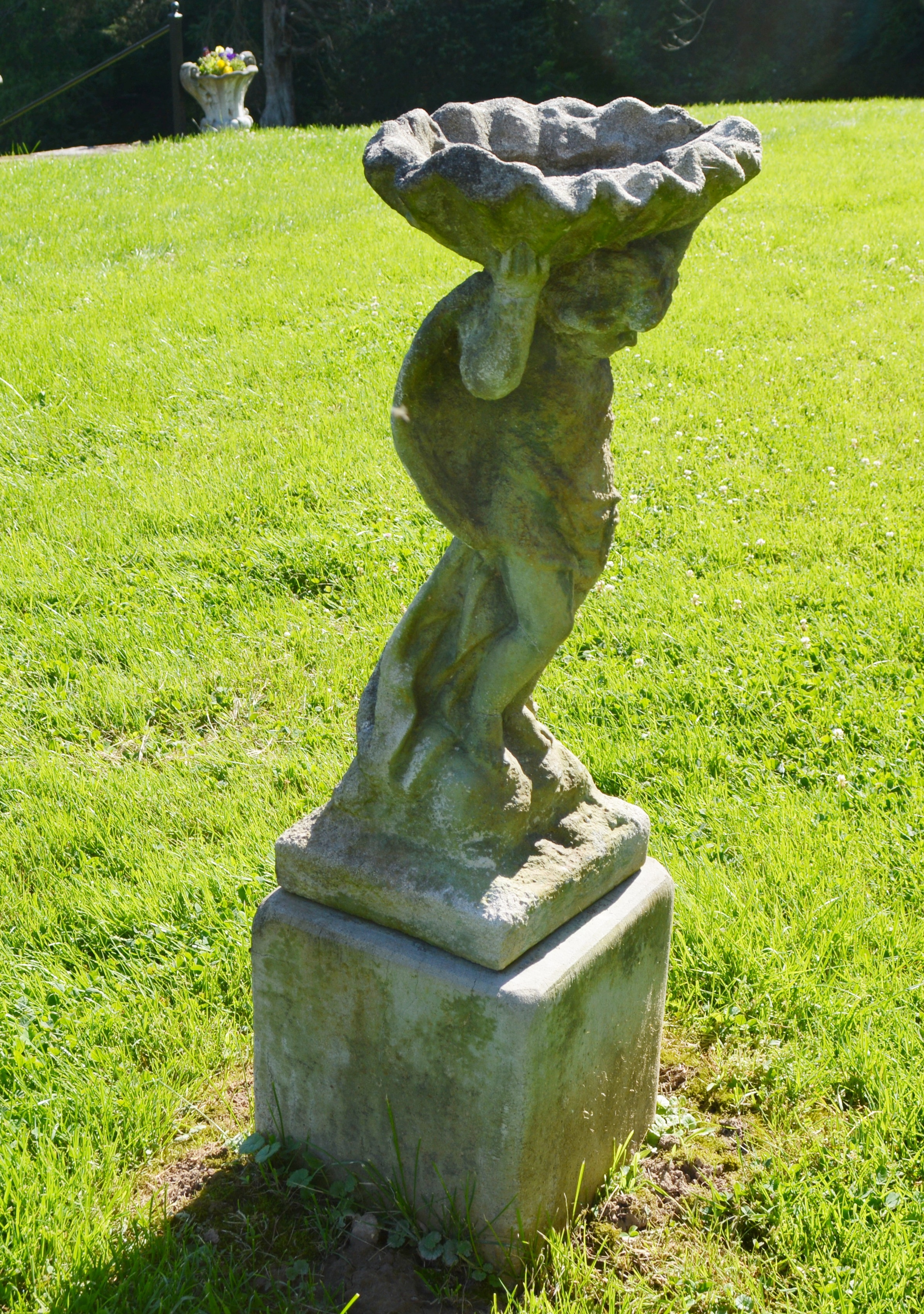 Concrete Angel Statue