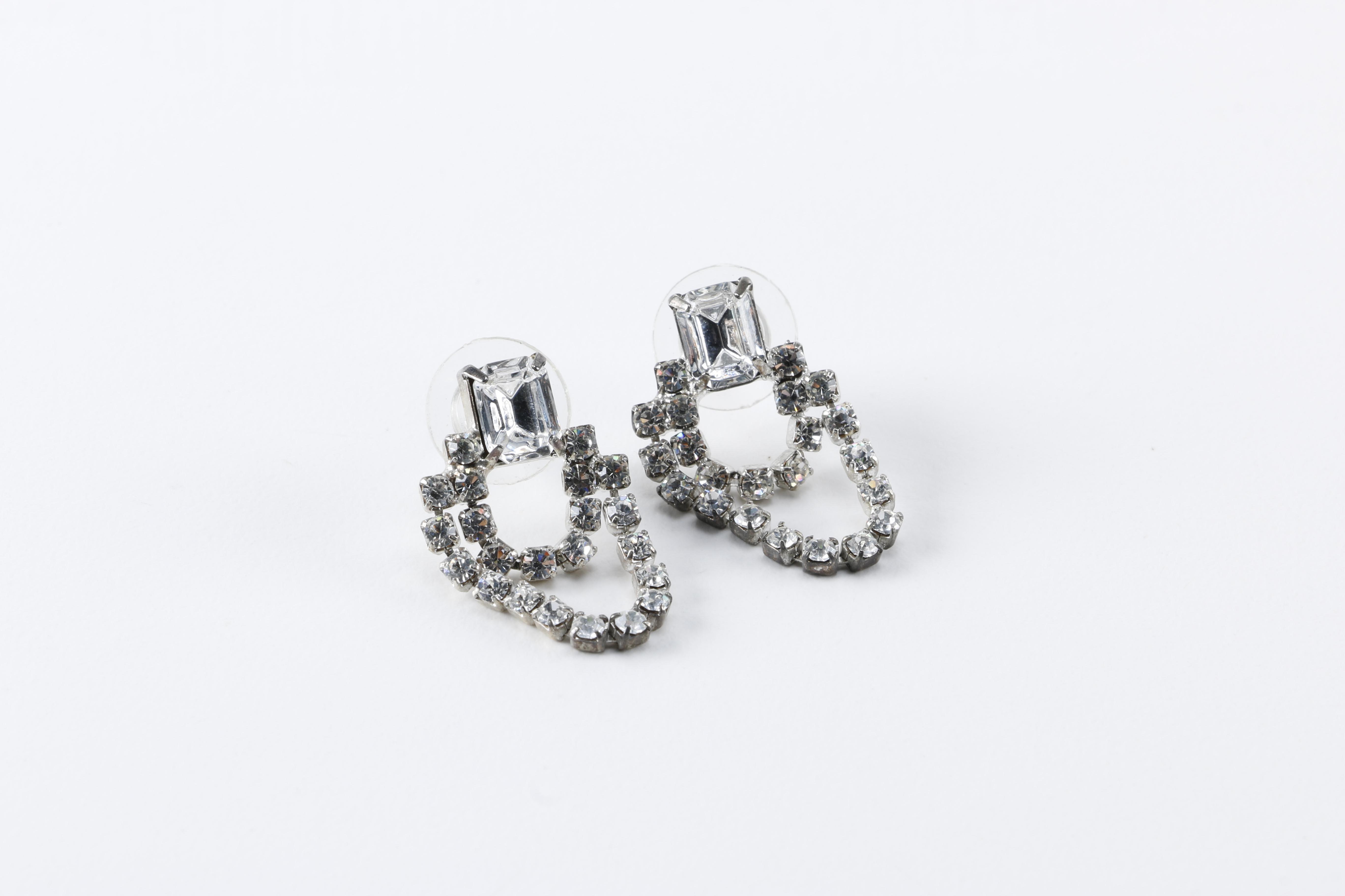 Costume Jewelry Including Rhinestones