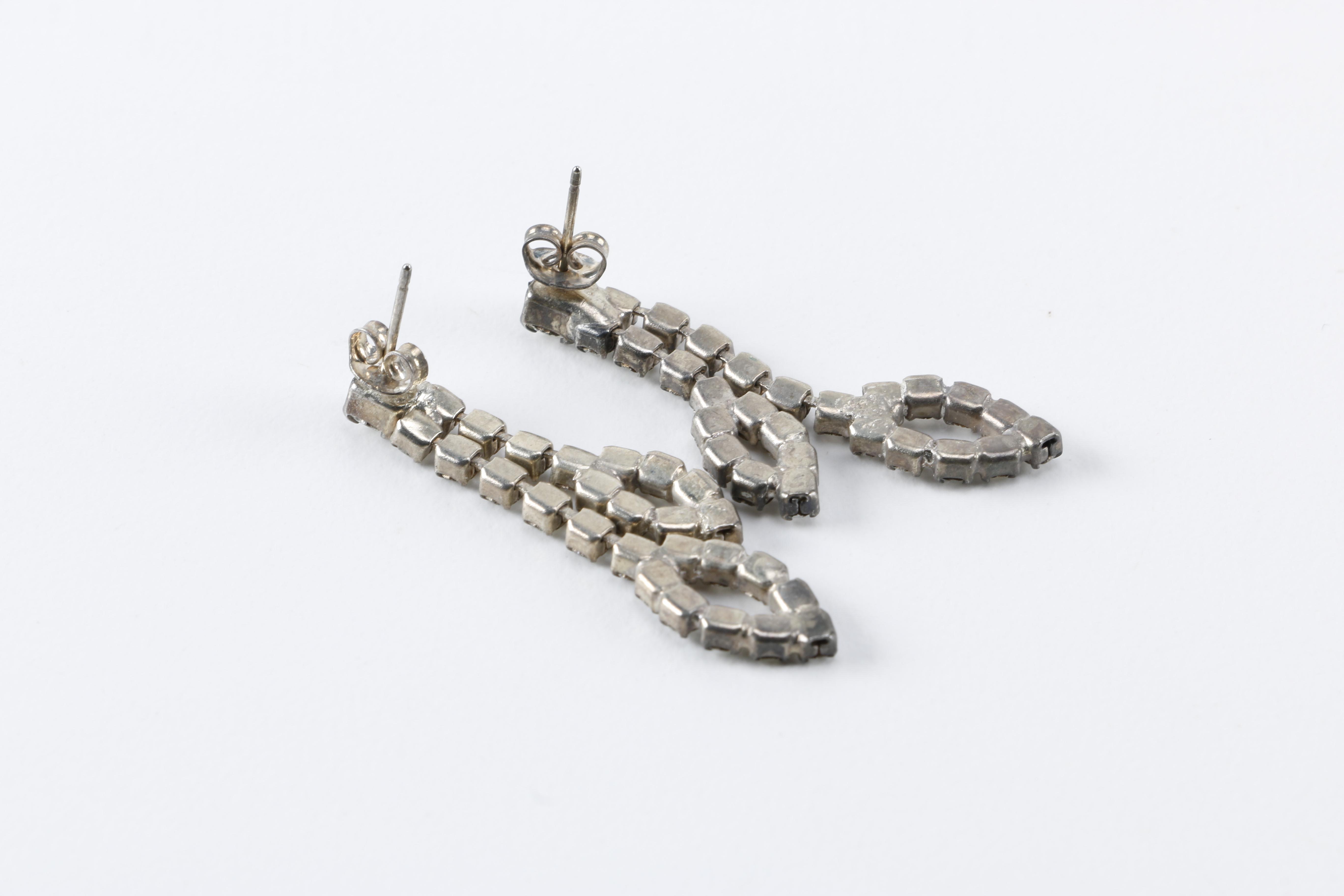 Costume Jewelry Including Rhinestones