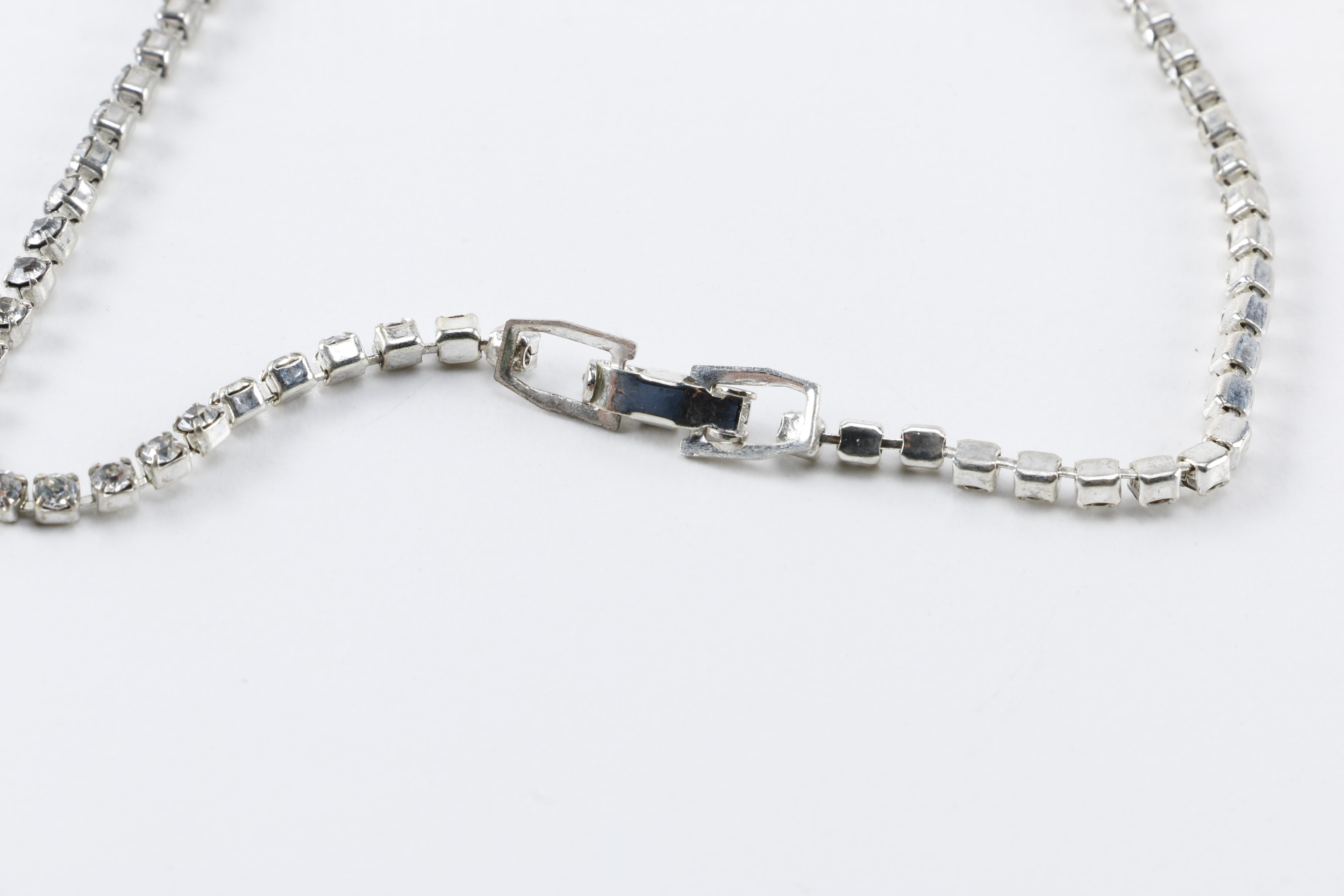 Costume Jewelry Including Rhinestones