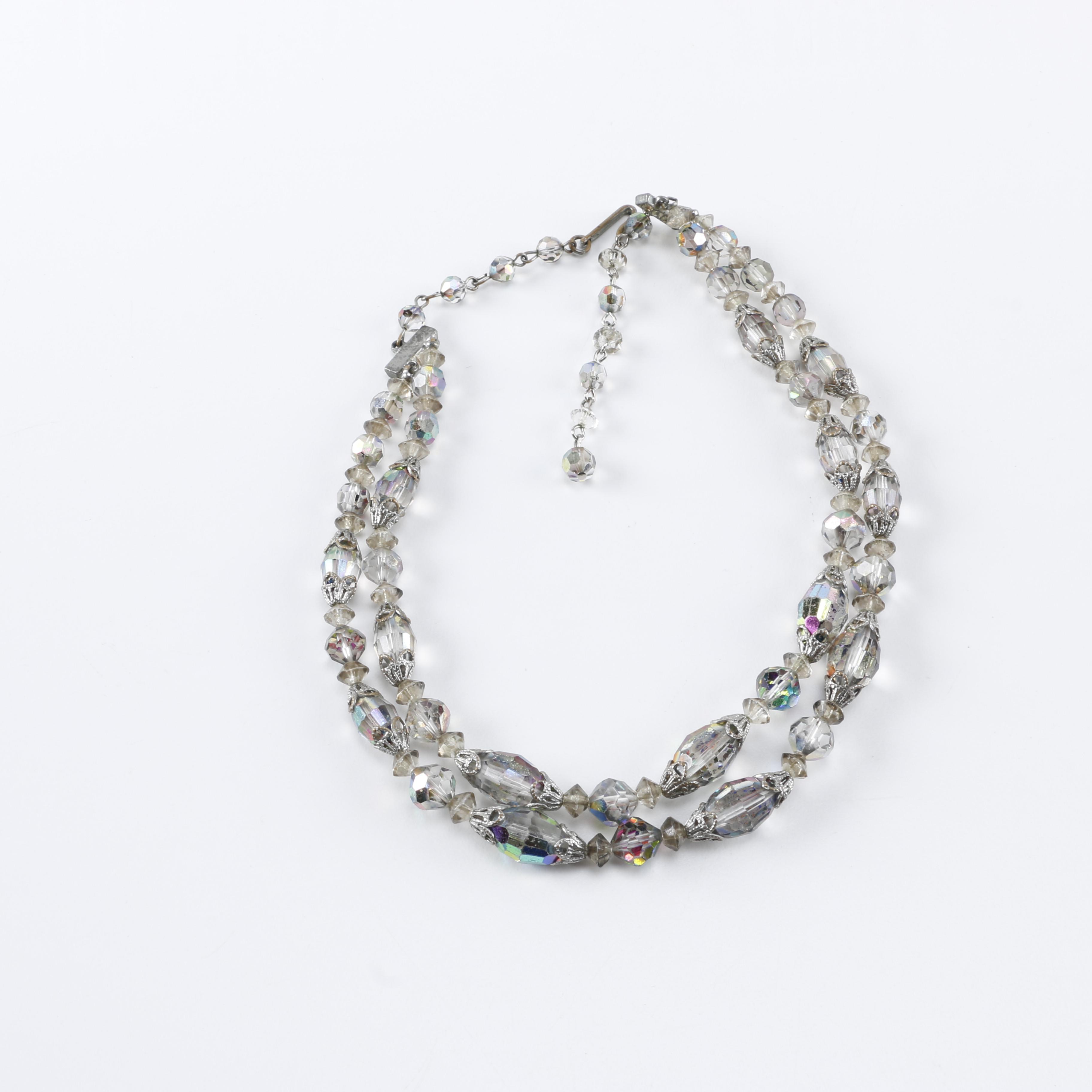 Costume Jewelry Including Rhinestones