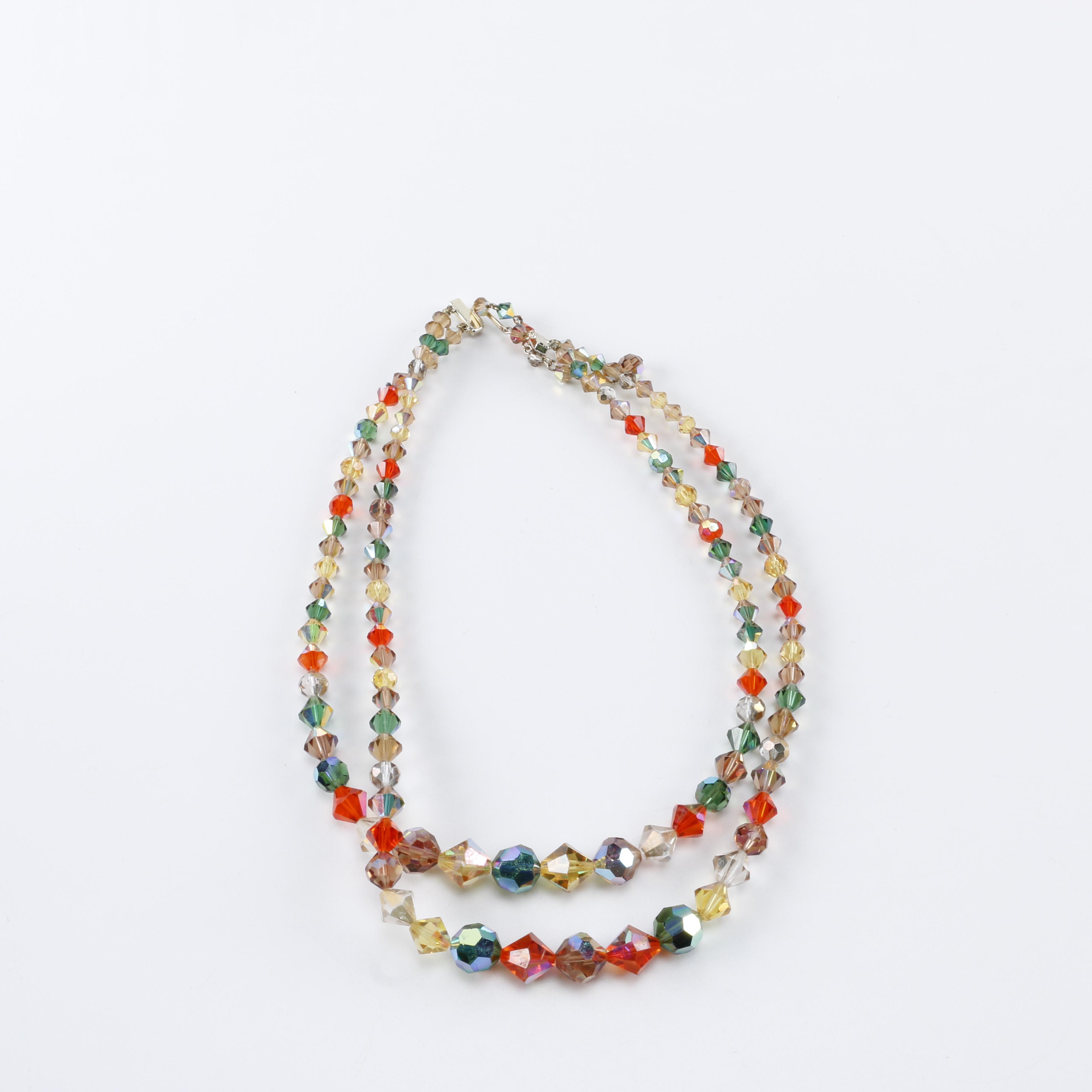 Costume Jewelry Including Rhinestones