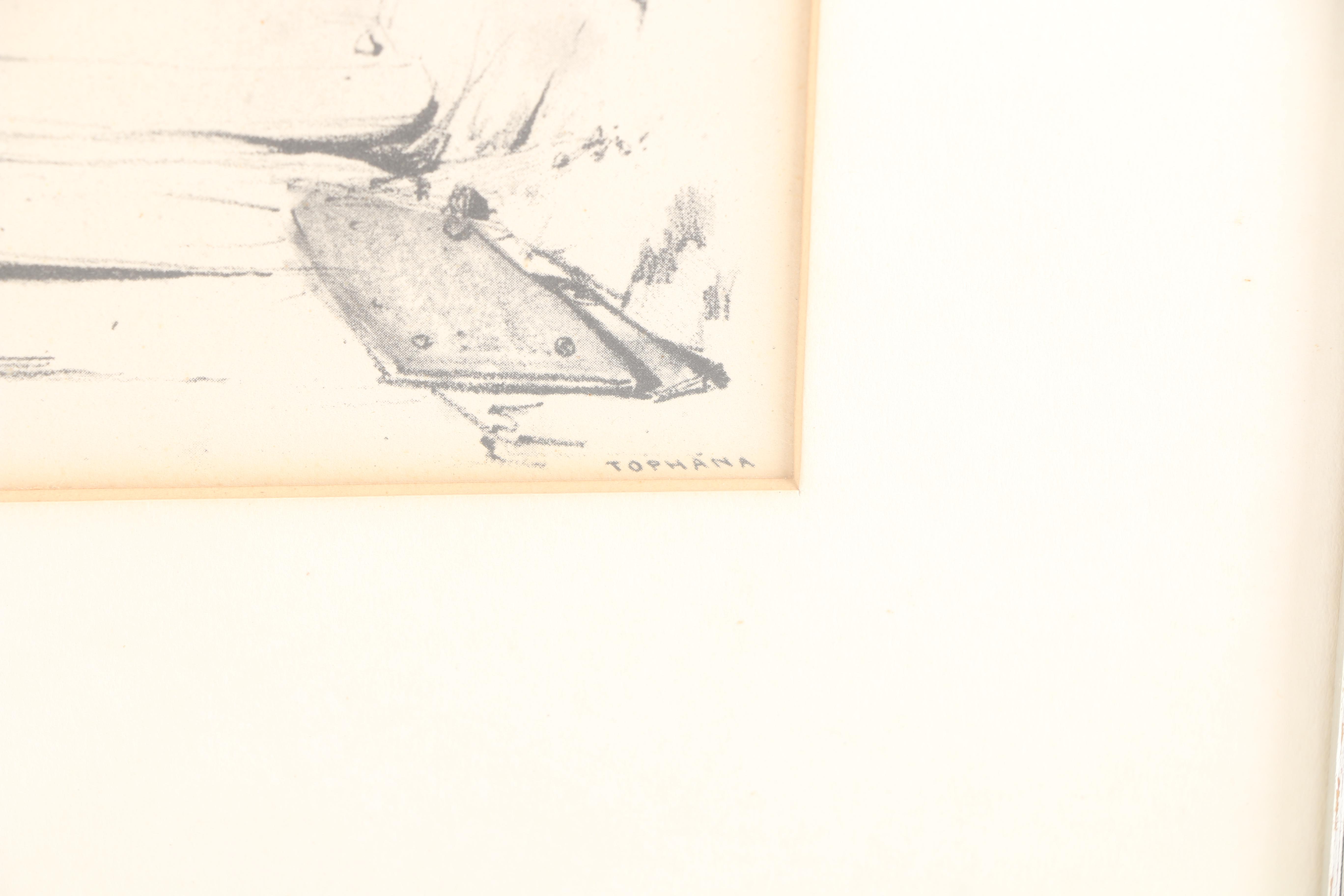 Offset Lithographs After John Frederick Lewis' "Sculari" and "Tophana"