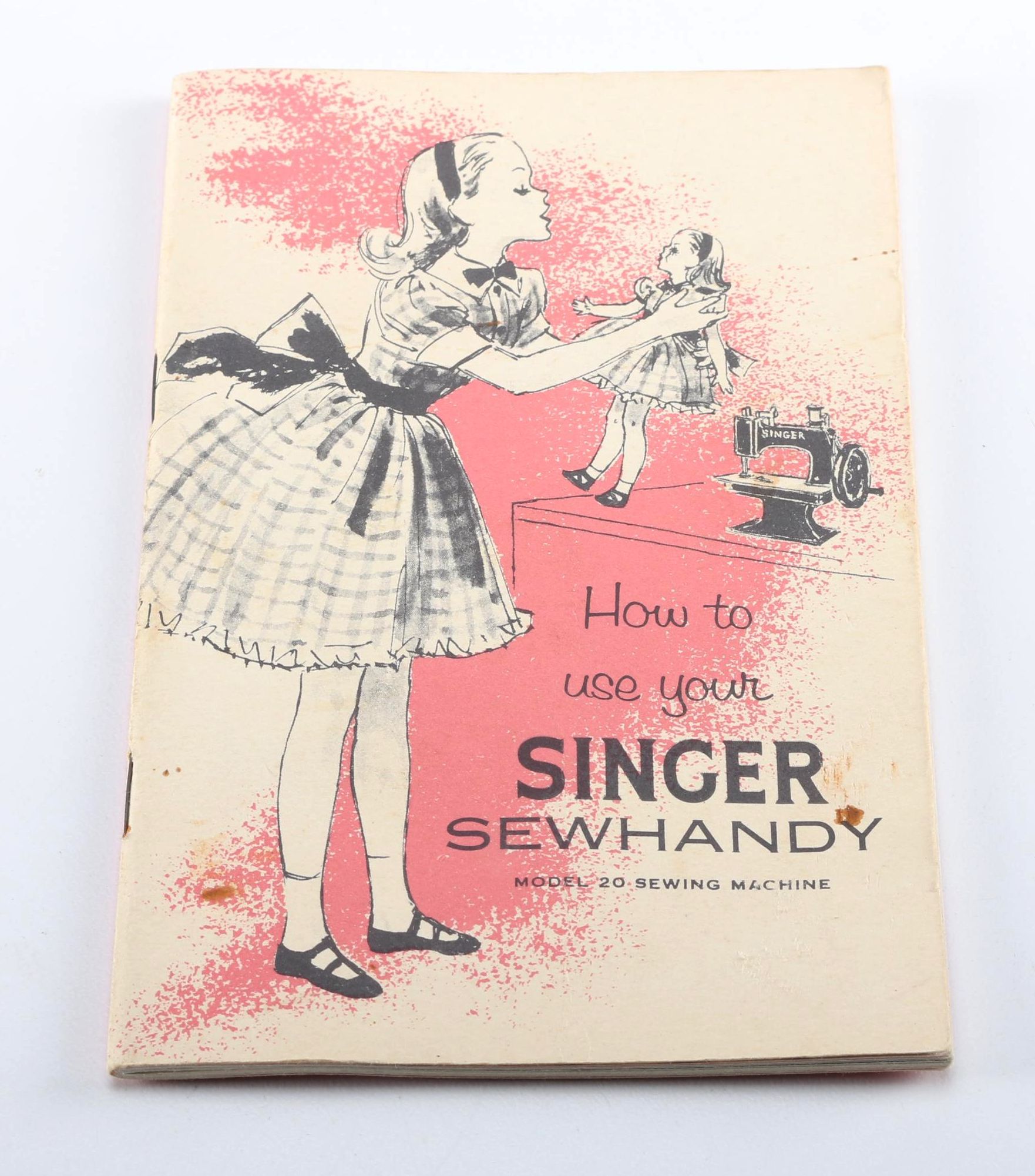 1953 Child's Singer Sewing Machine and Iron