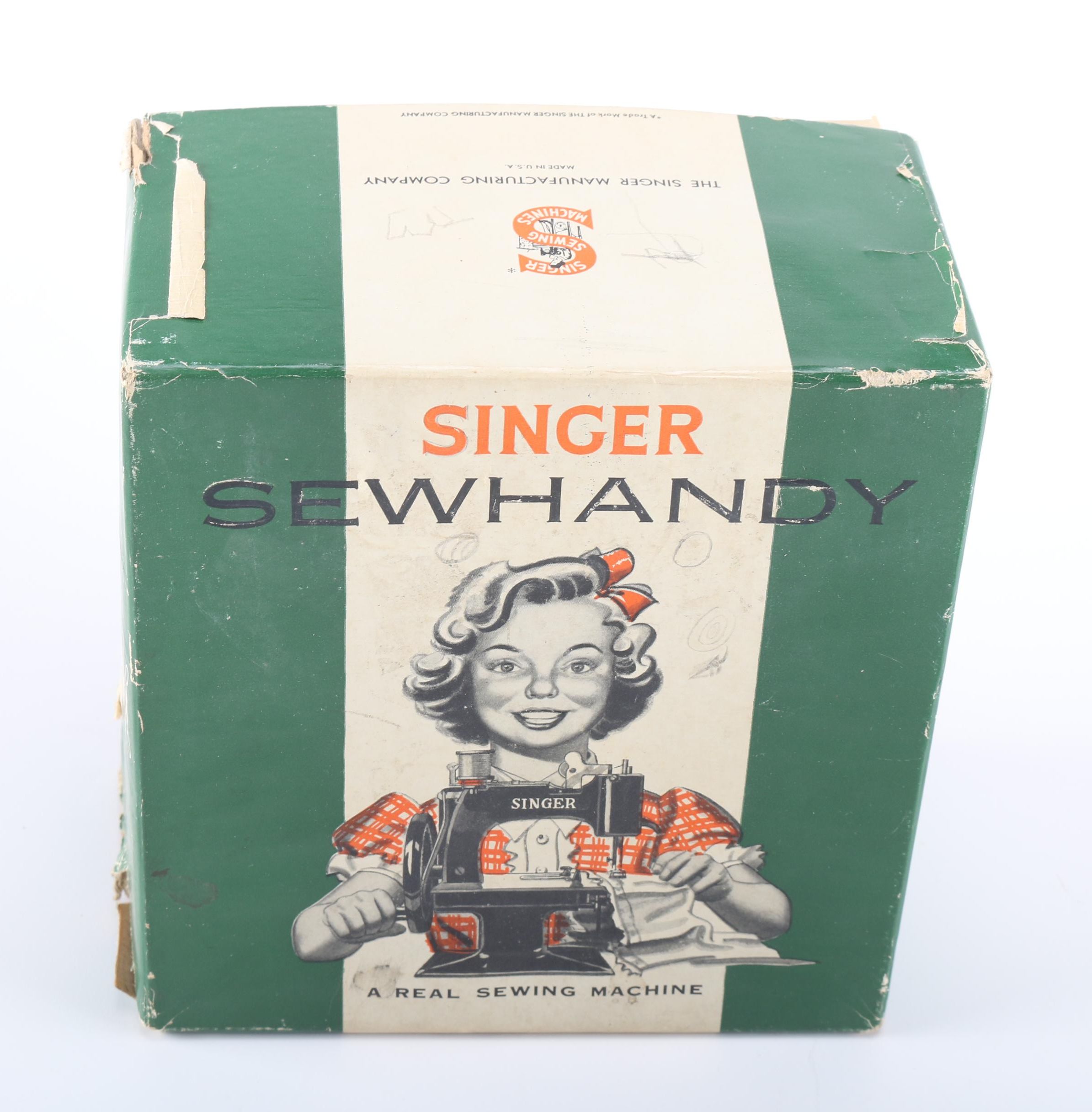 1953 Child's Singer Sewing Machine and Iron