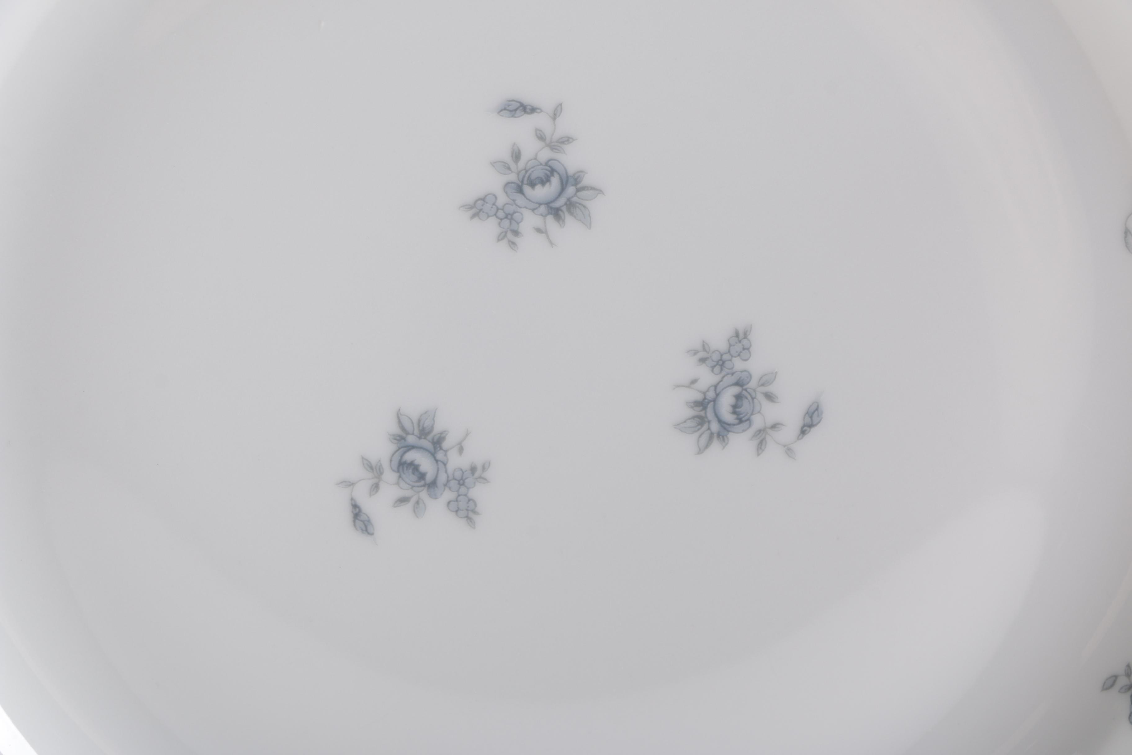 Five Place Settings of "Blue Garland" by Johann Haviland