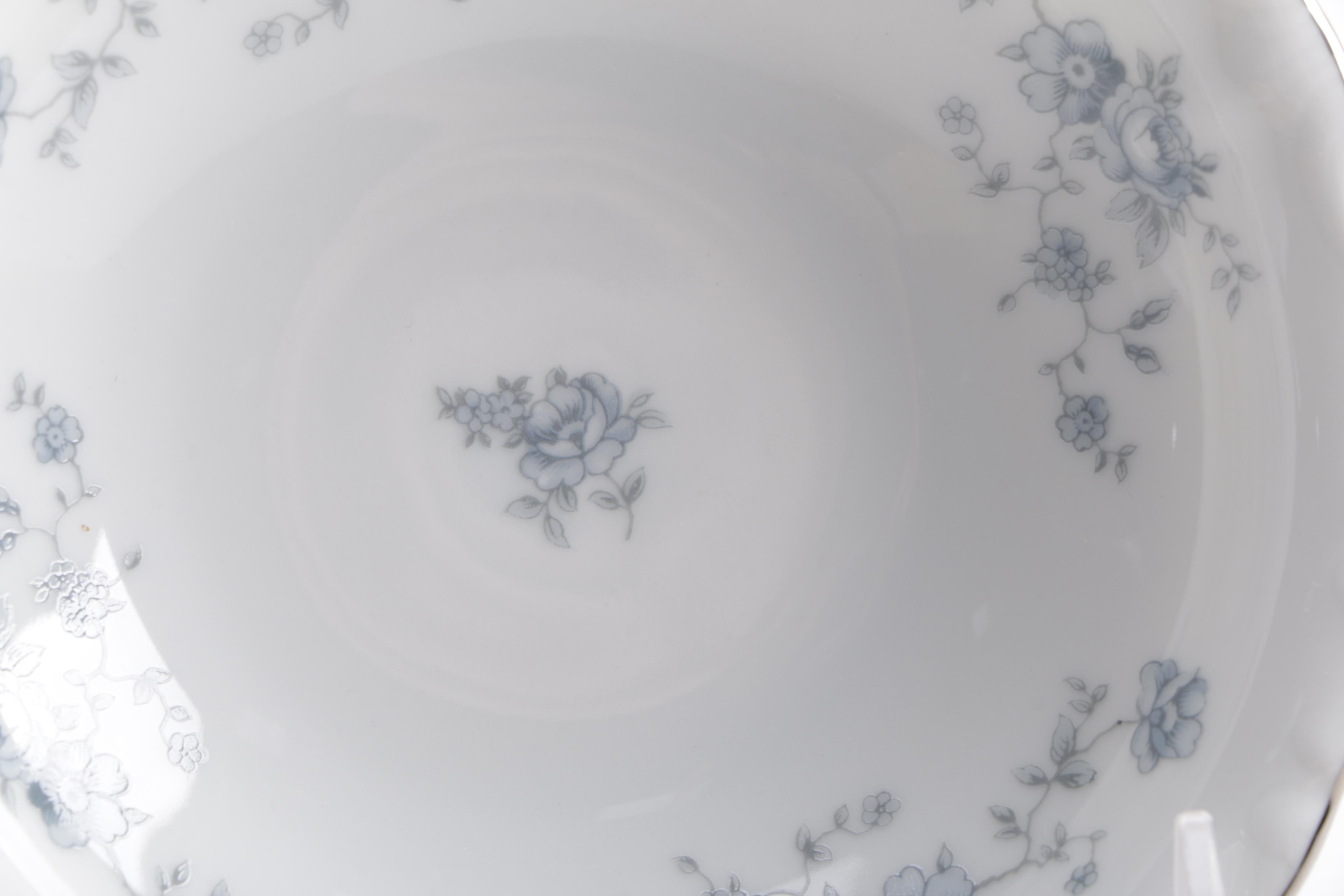 Five Place Settings of "Blue Garland" by Johann Haviland