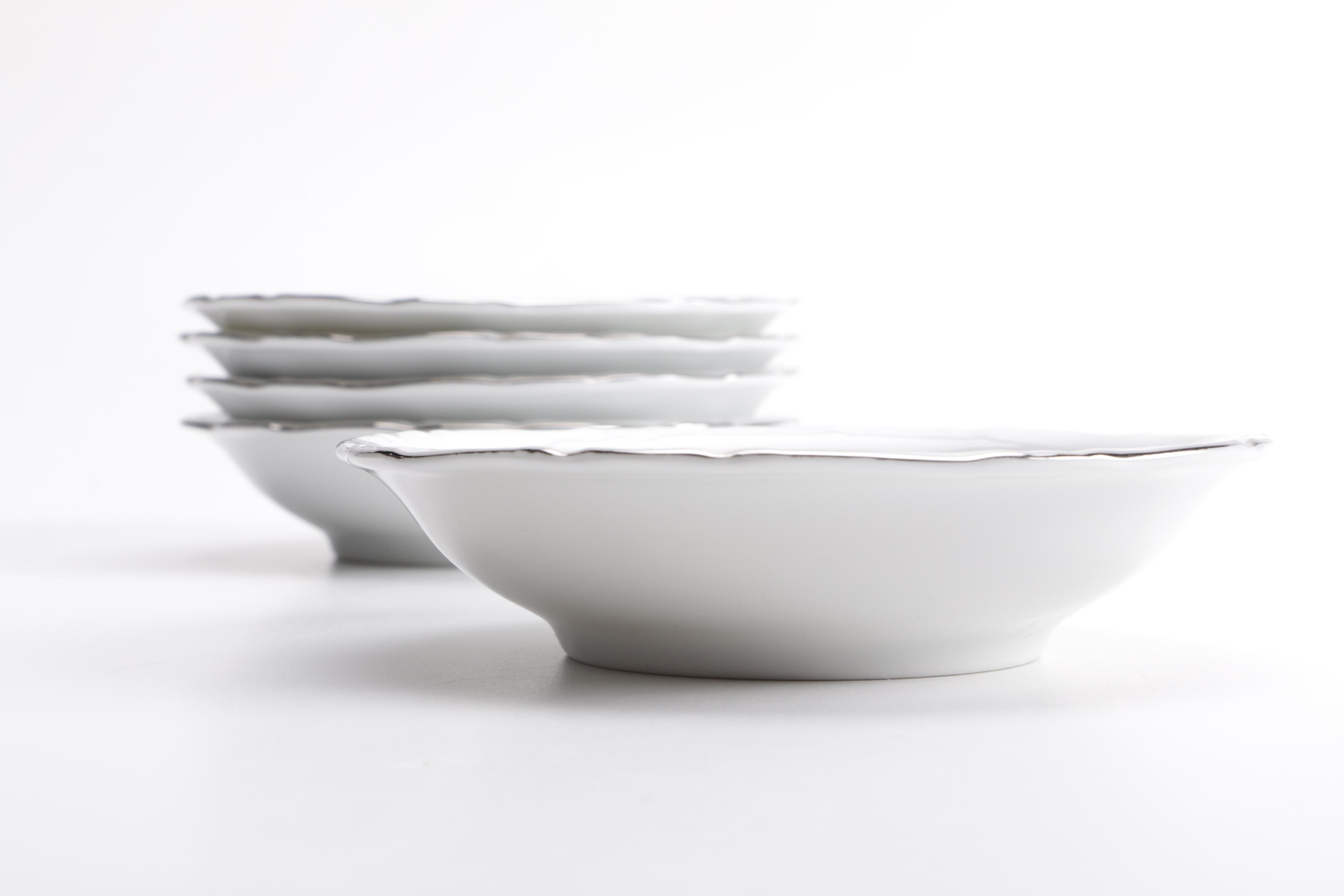 Five Place Settings of "Blue Garland" by Johann Haviland