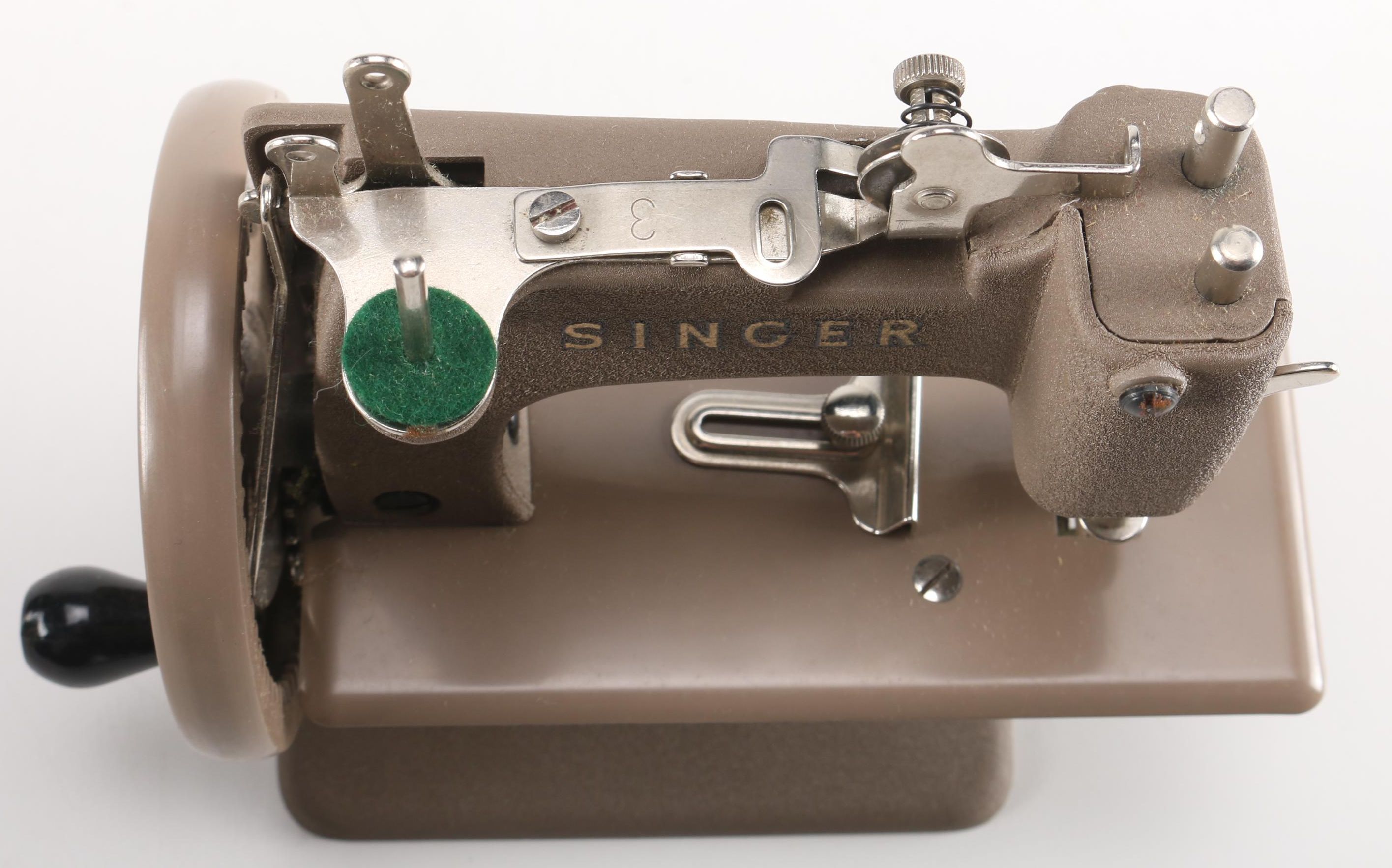 1953 Child's Singer Sewing Machine and Iron