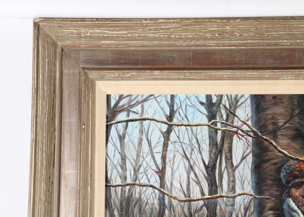 Gregory Perillo Original Oil Painting "Red Hunter"