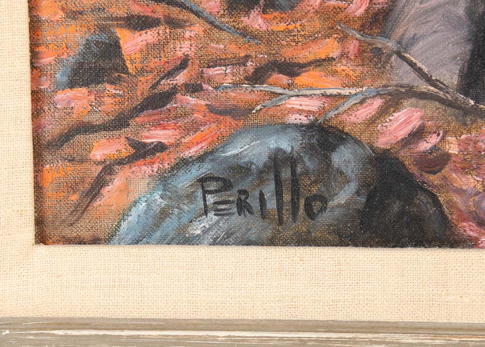 Gregory Perillo Original Oil Painting "Red Hunter"