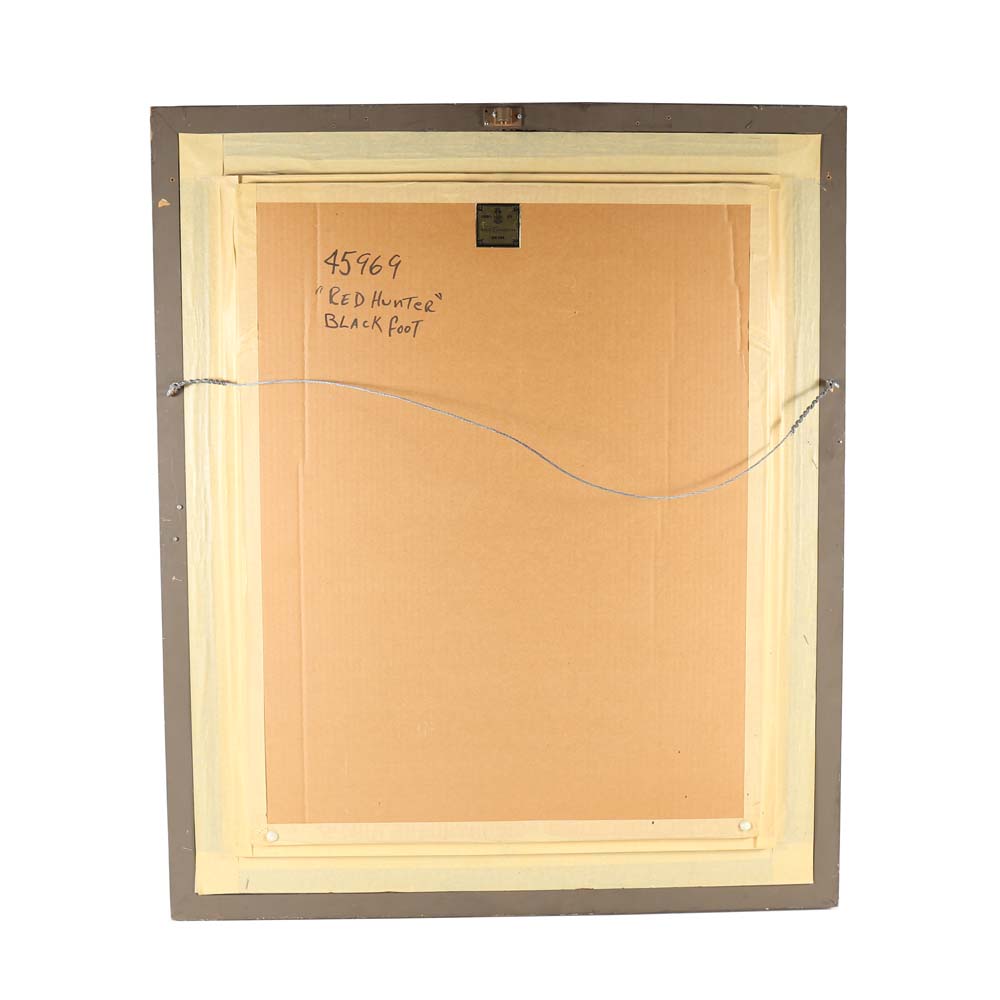 Gregory Perillo Original Oil Painting "Red Hunter"