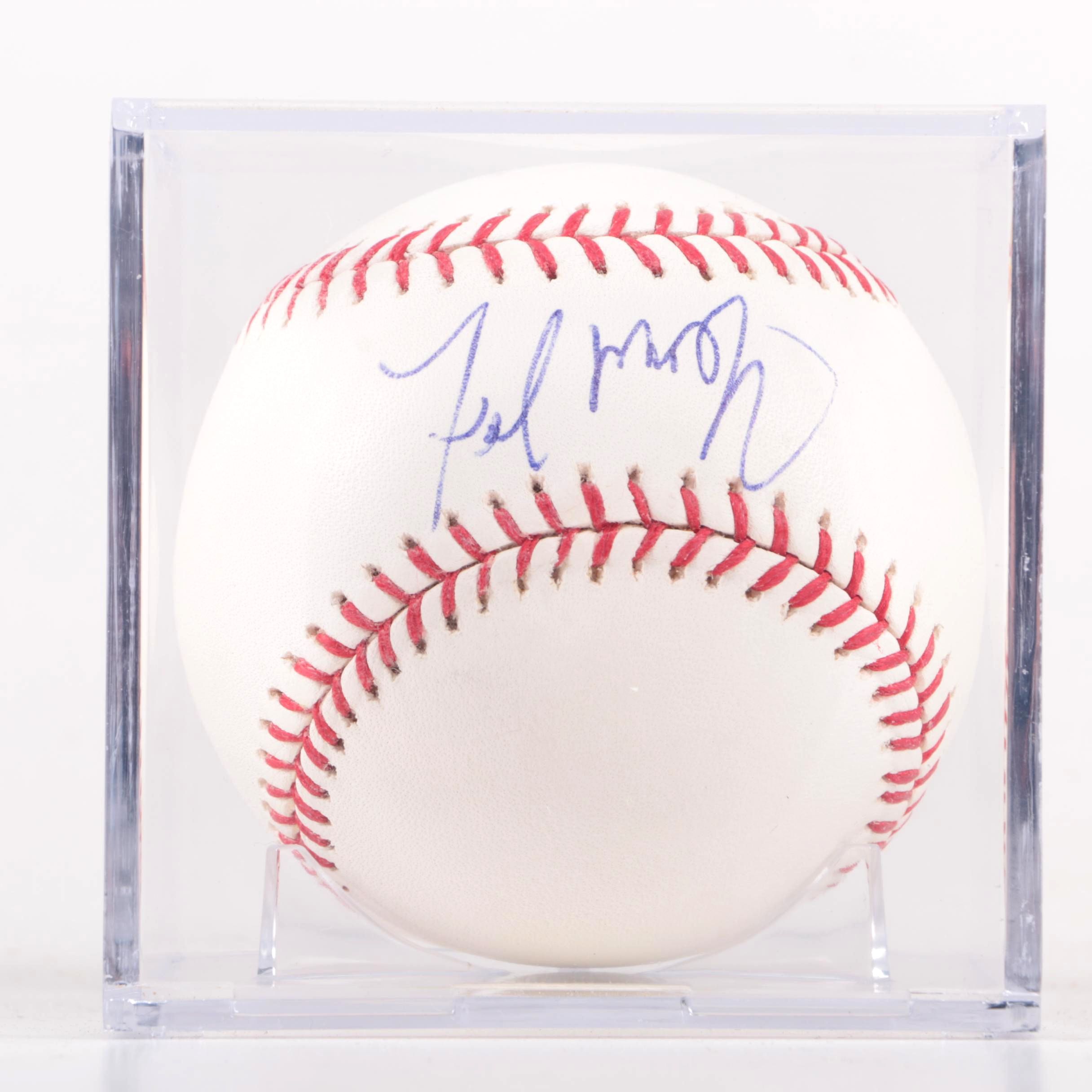 Fred McGriff Autographed Baseball