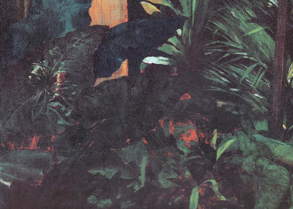 After Guillermo Collazo Offset Lithograph "Patio"