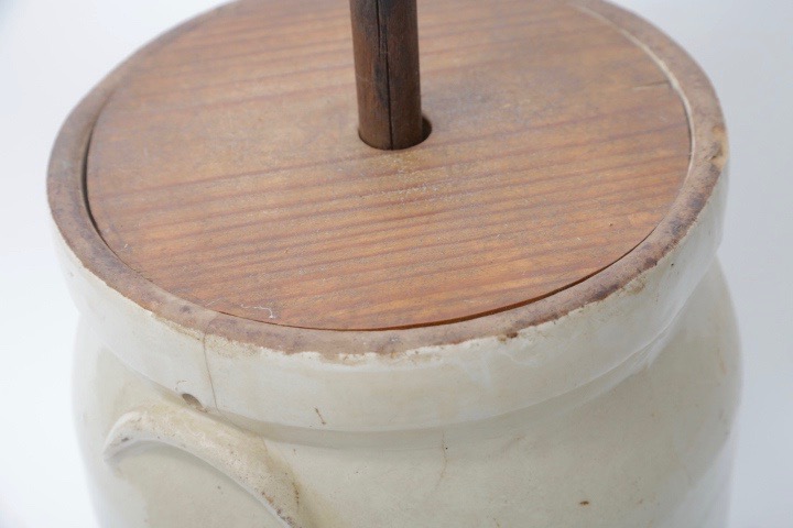 Love Field Potteries Butter Churn with Dasher