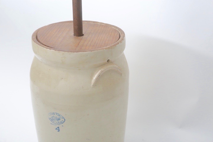 Love Field Potteries Butter Churn with Dasher
