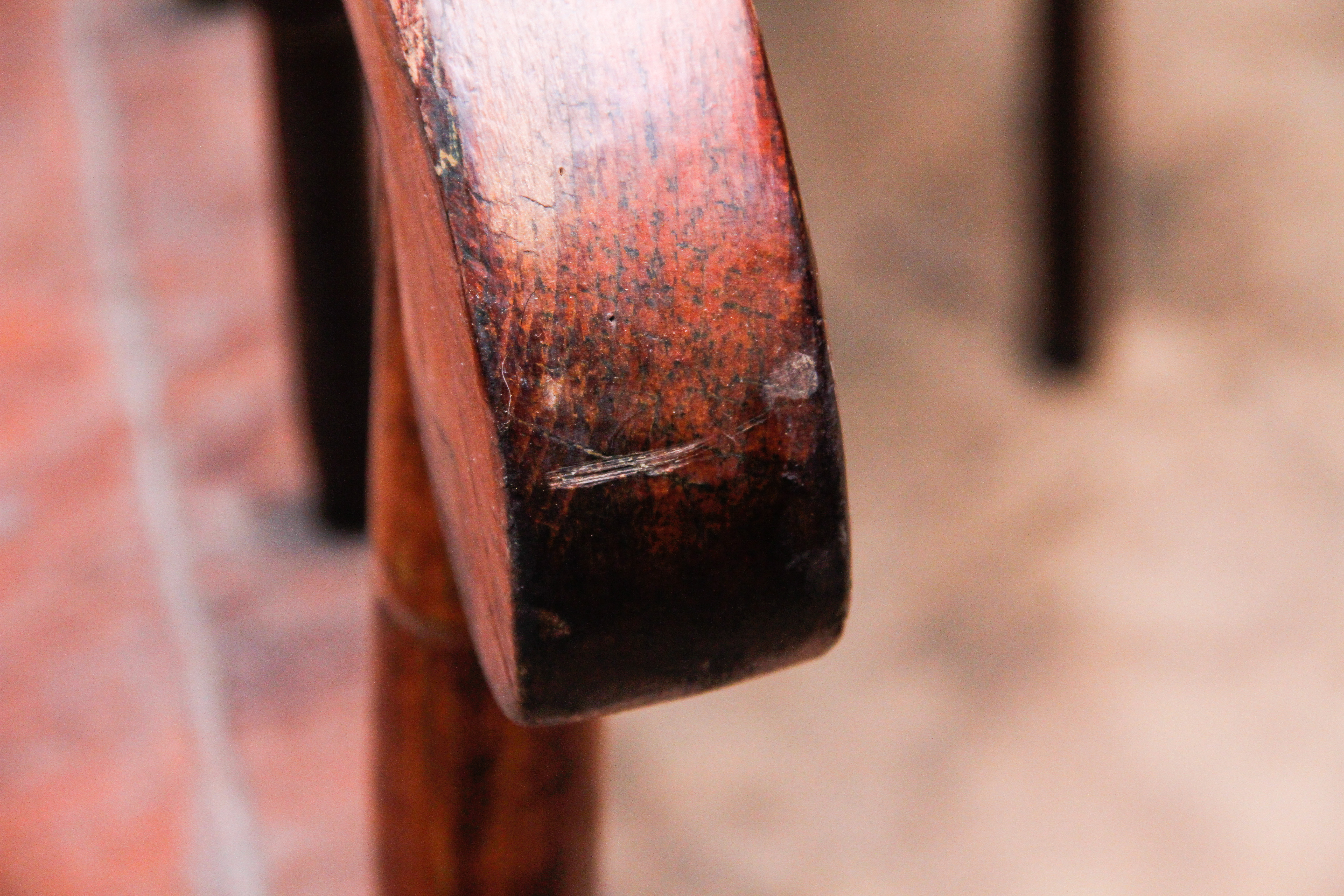 Country Sheraton Style Deacon's Bench