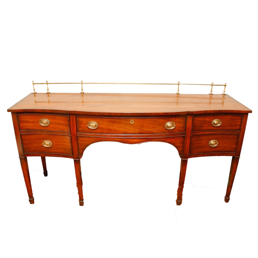 Federal Style Mahogany Sideboard from Kindel Grand Rapids