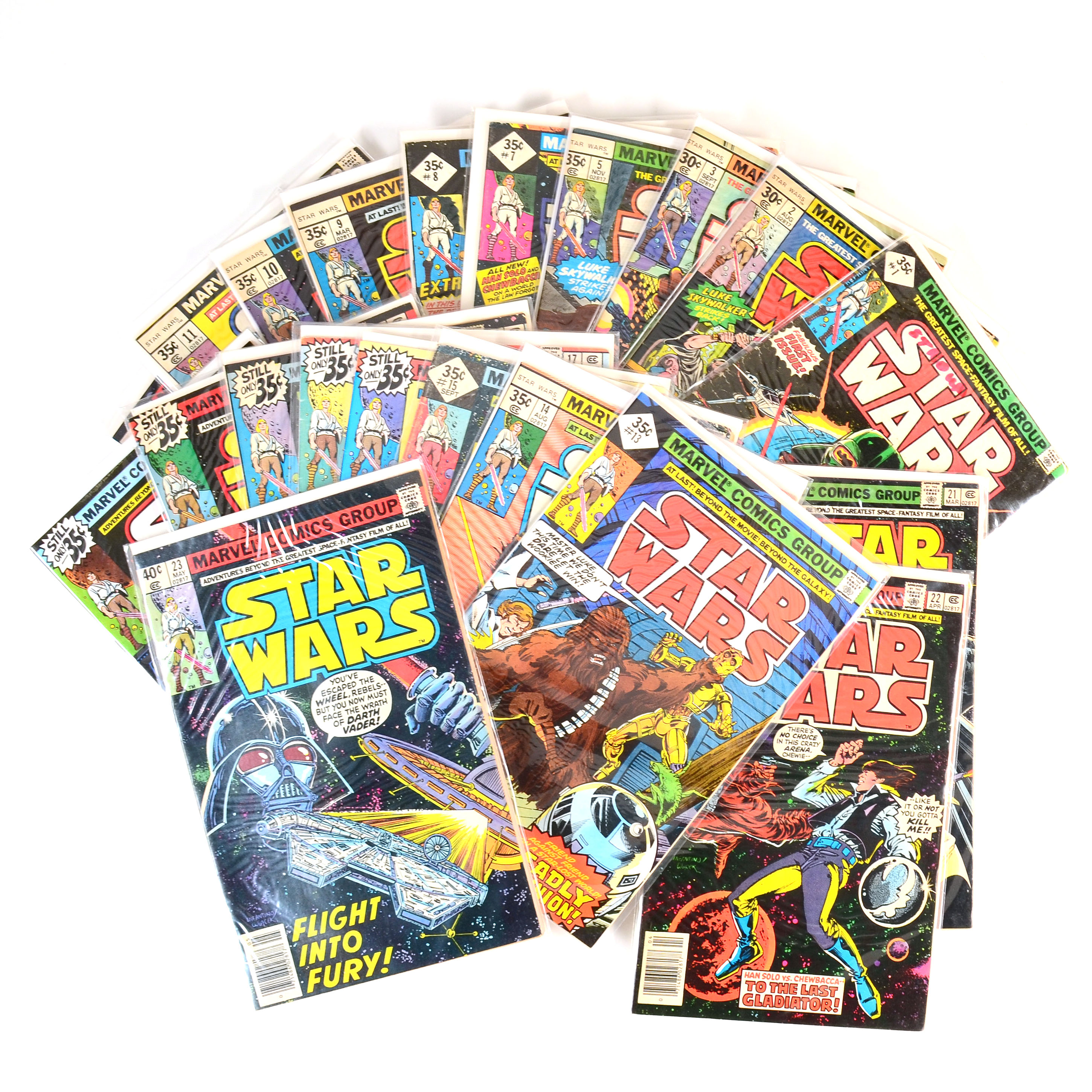 Early Issue Bronze Age “Star Wars” Comics