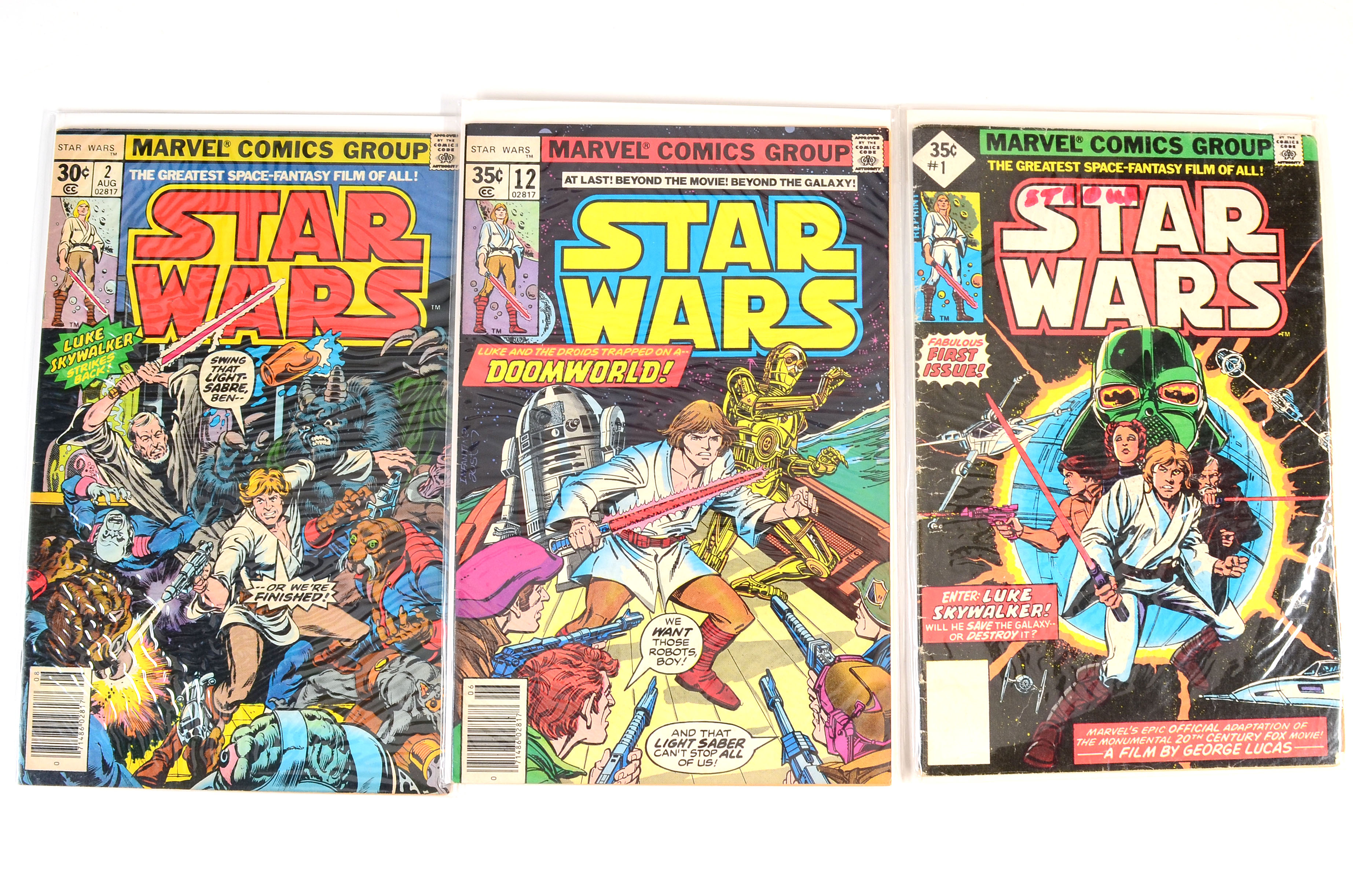 Early Issue Bronze Age “Star Wars” Comics