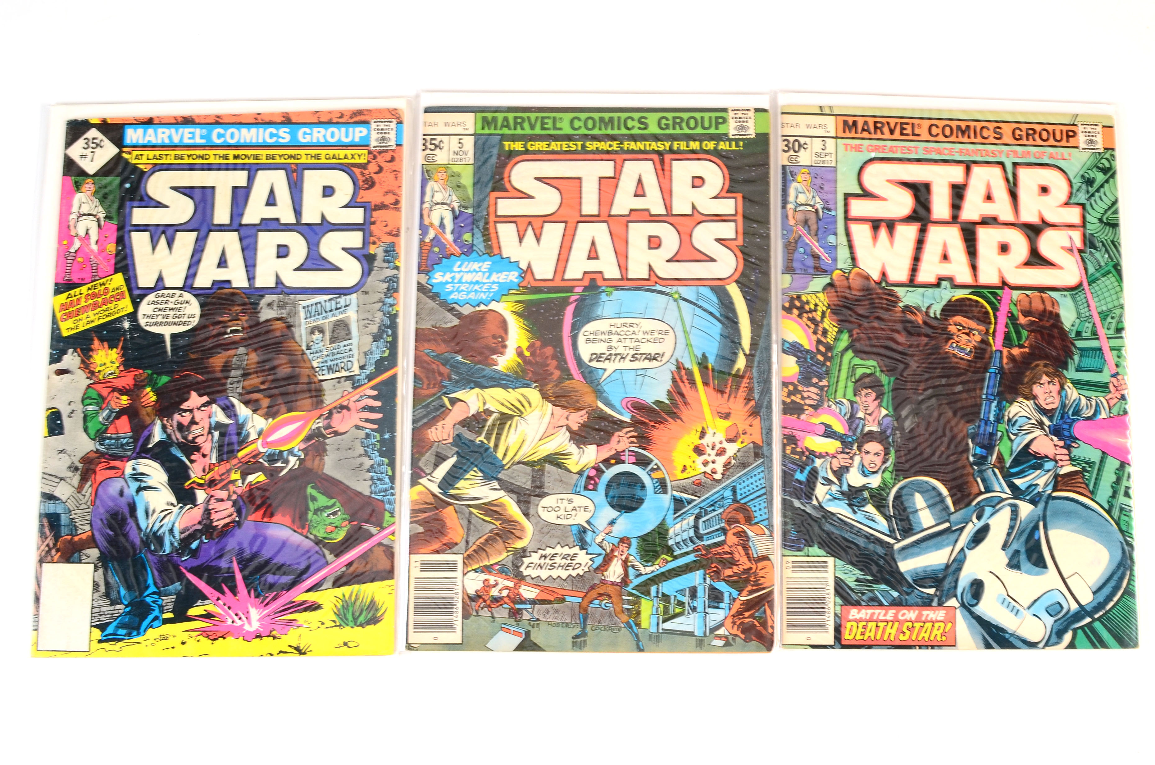 Early Issue Bronze Age “Star Wars” Comics