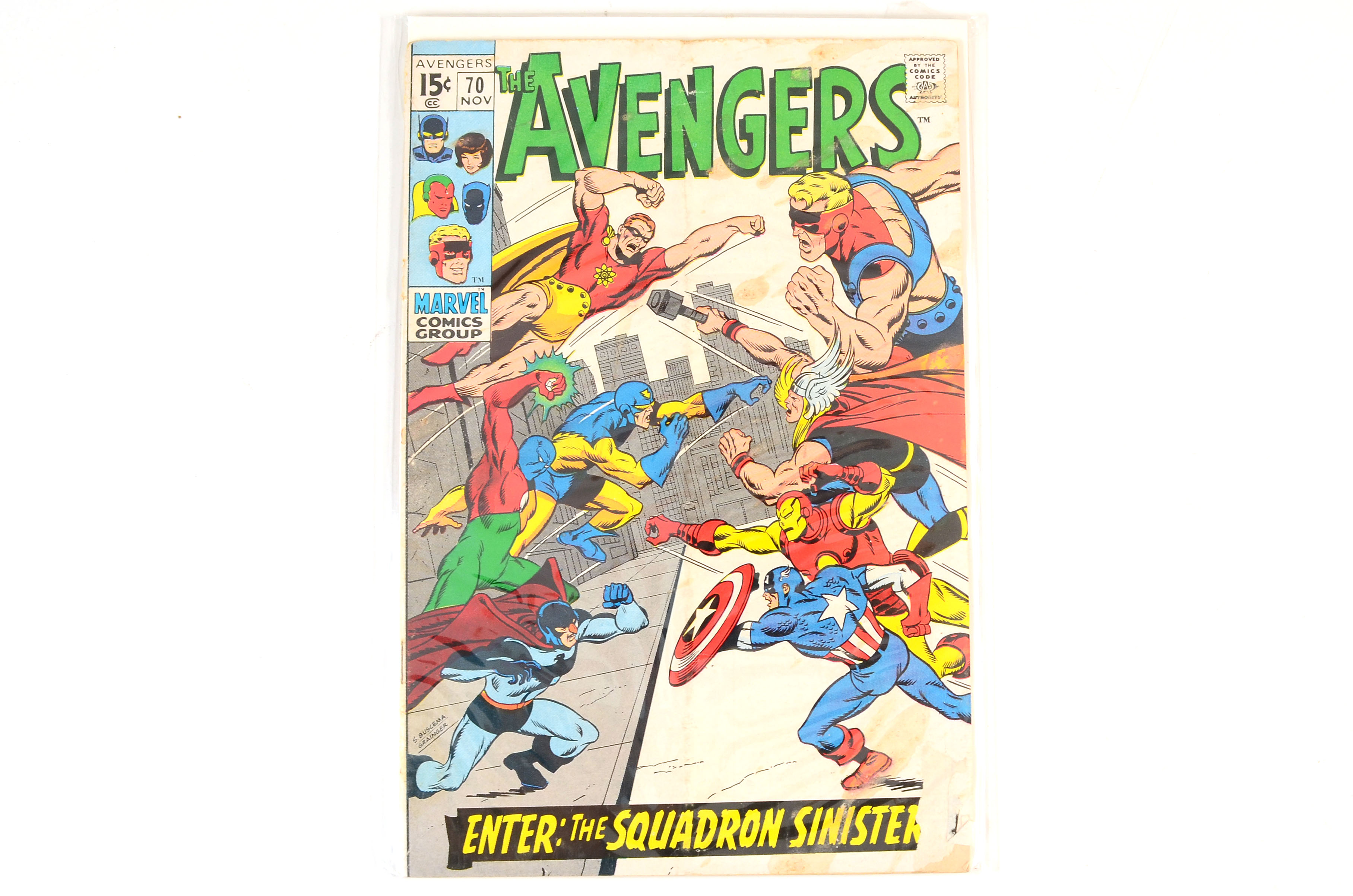Silver and Bronze Age “Avengers” Comics