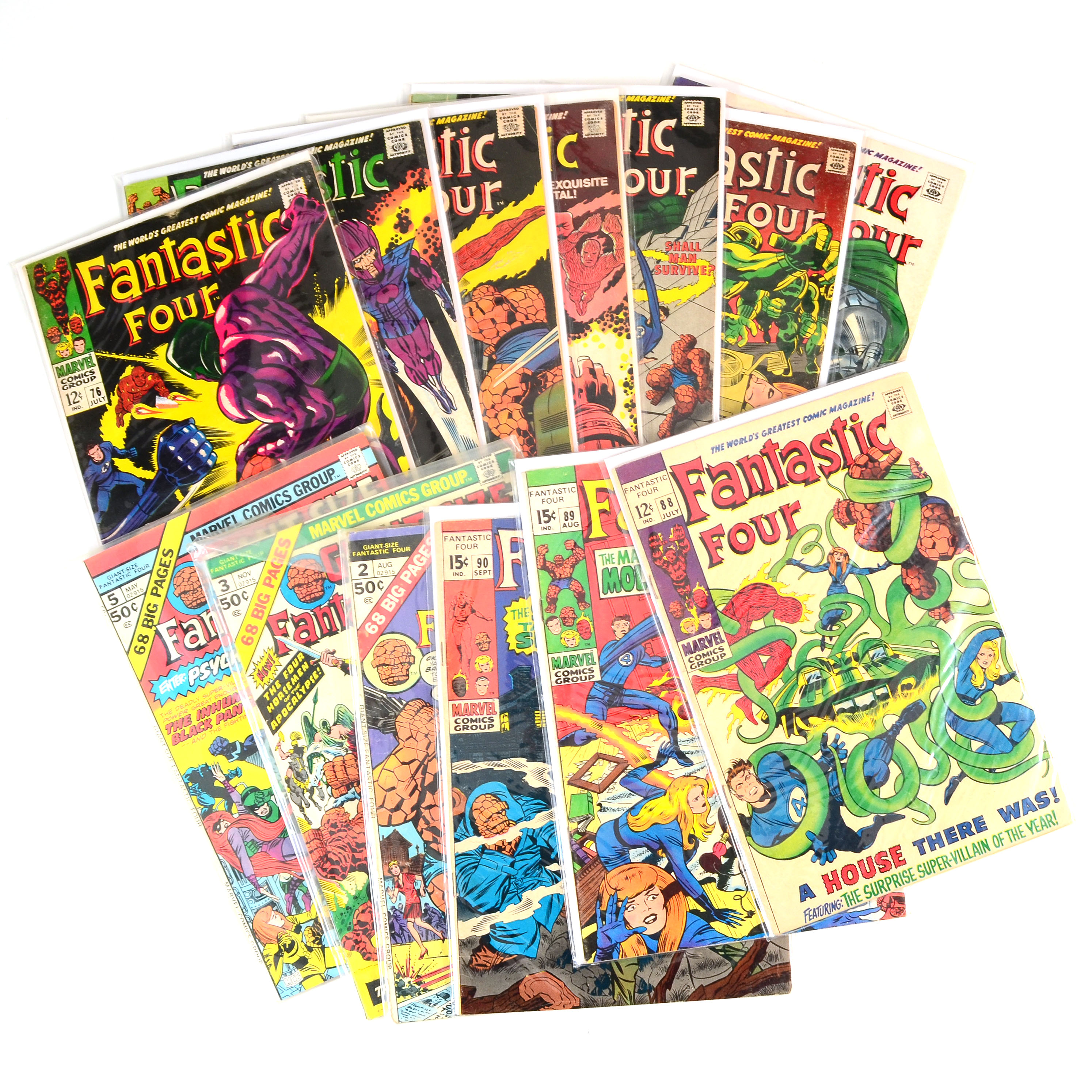 Silver and Bronze Age “Fantasic Four” Comics