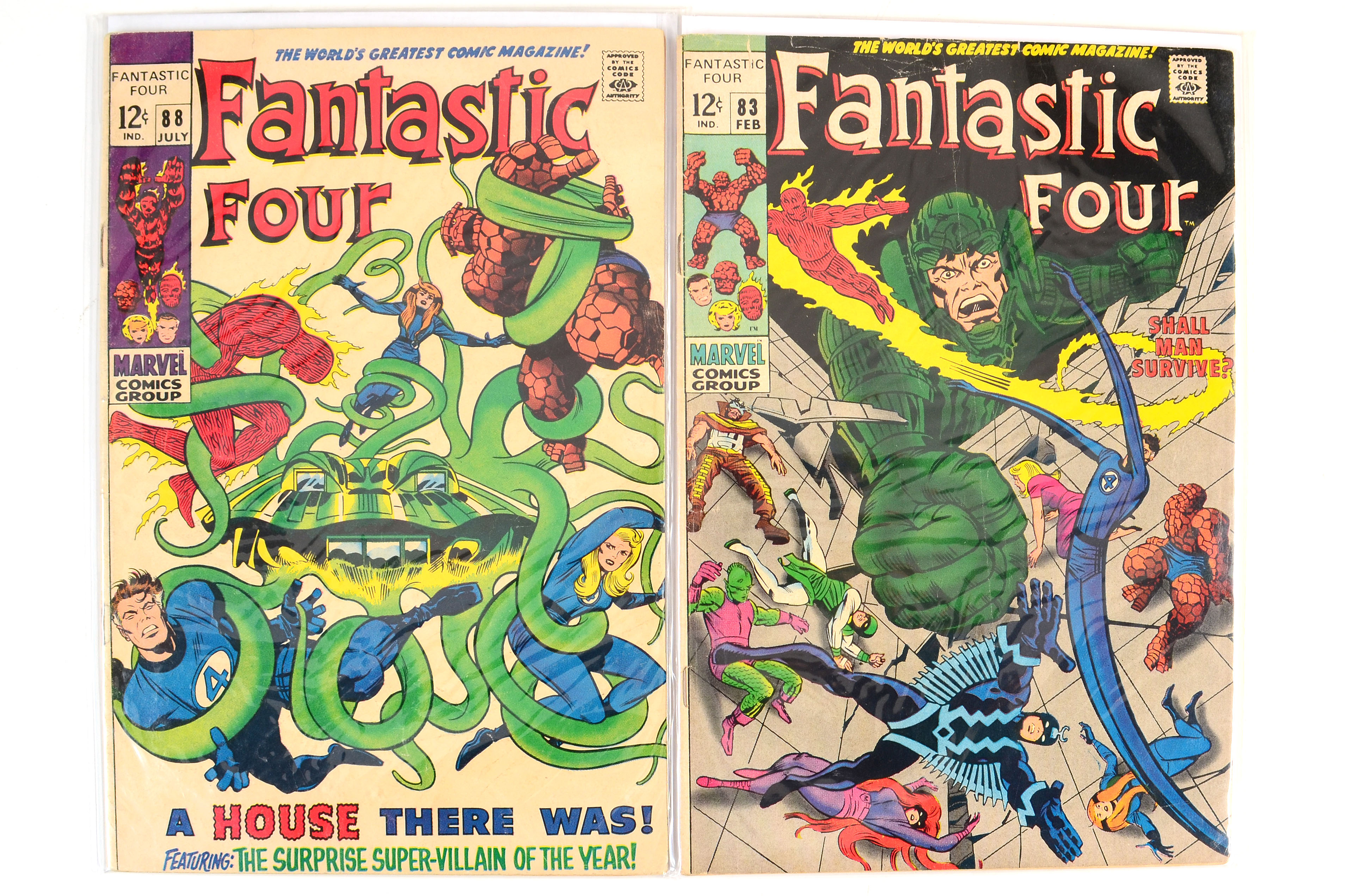 Silver and Bronze Age “Fantasic Four” Comics