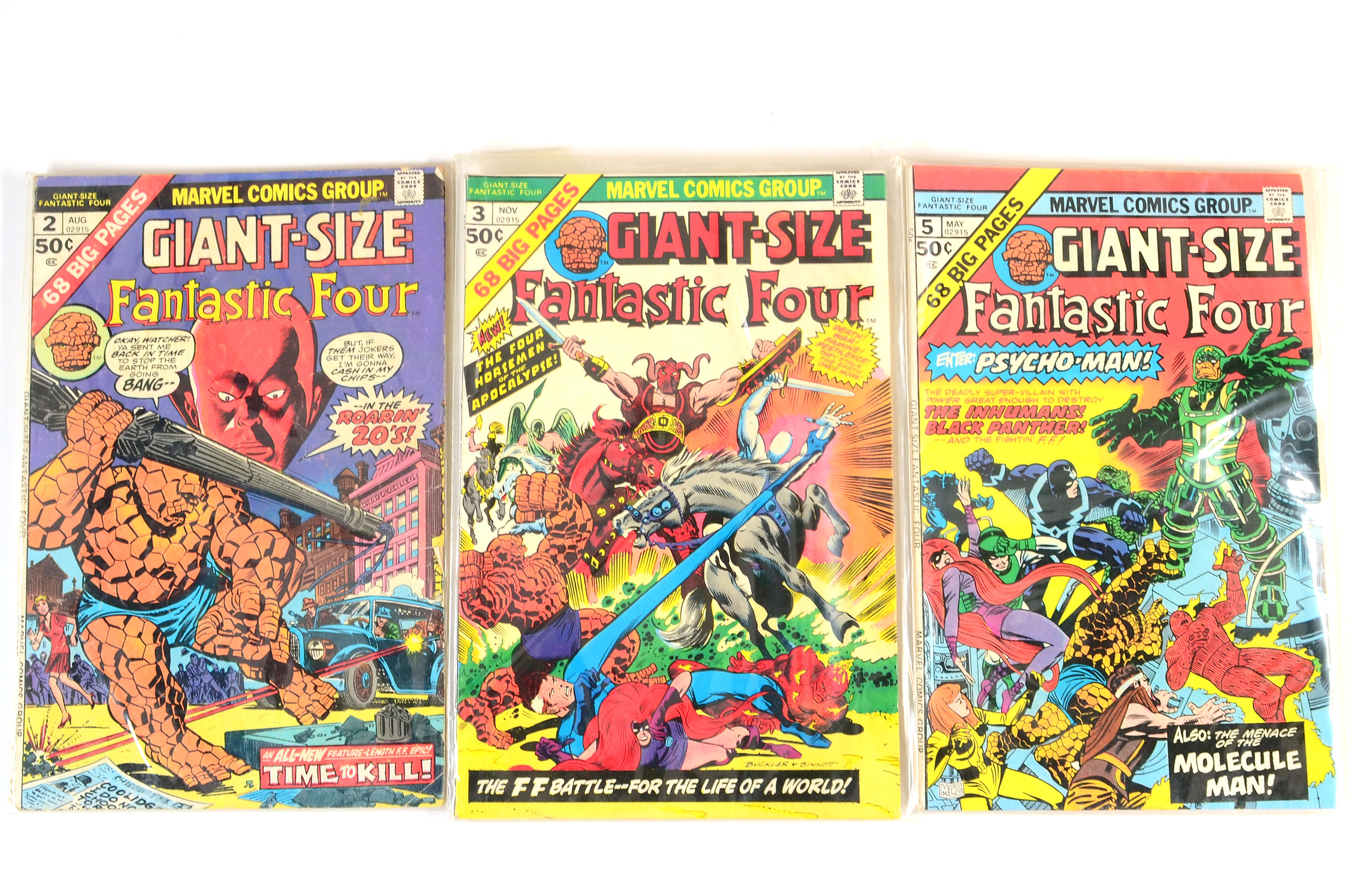 Silver and Bronze Age “Fantasic Four” Comics
