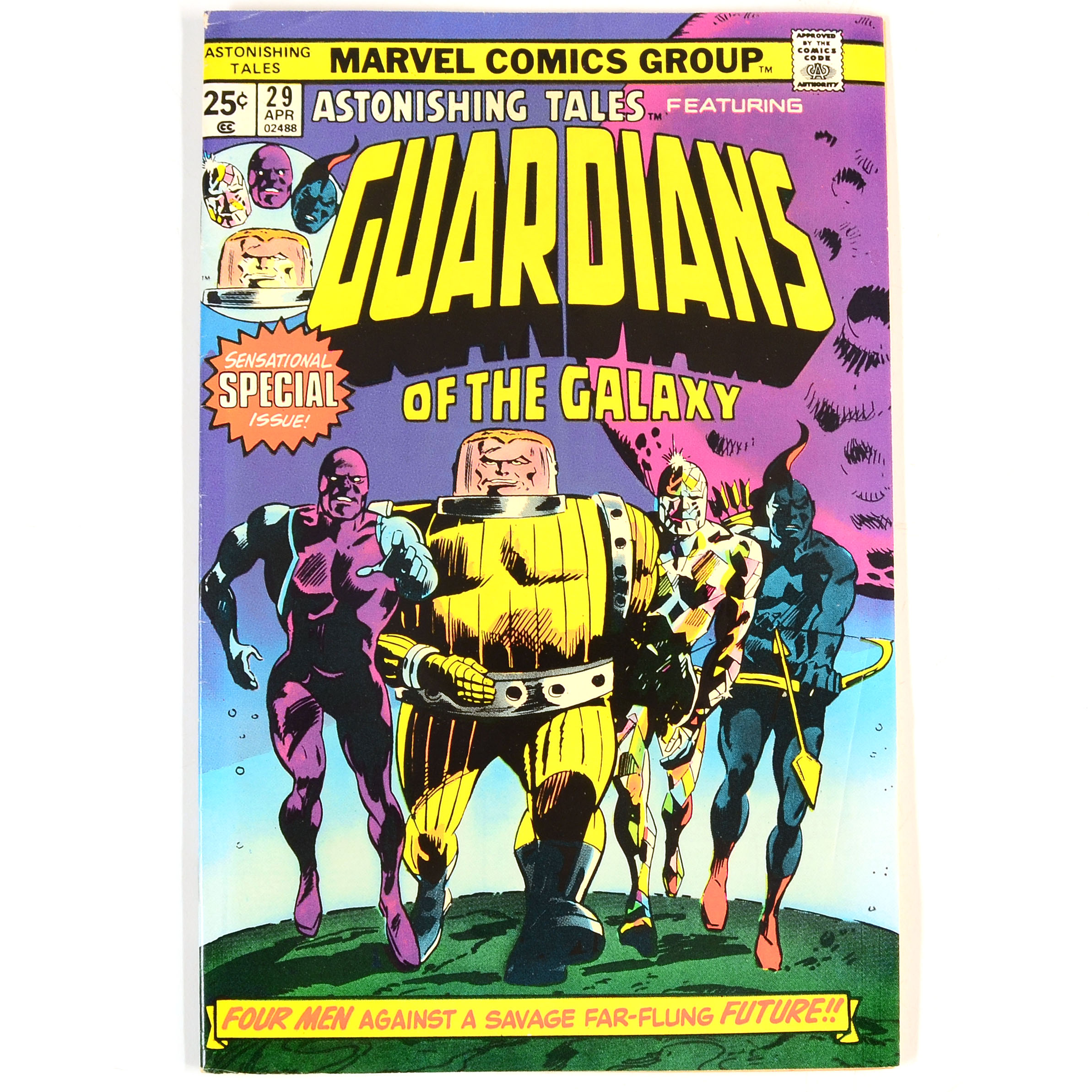 Bronze Age “Tales to Astonish” Featuring the First Guardians of the Galaxy Team