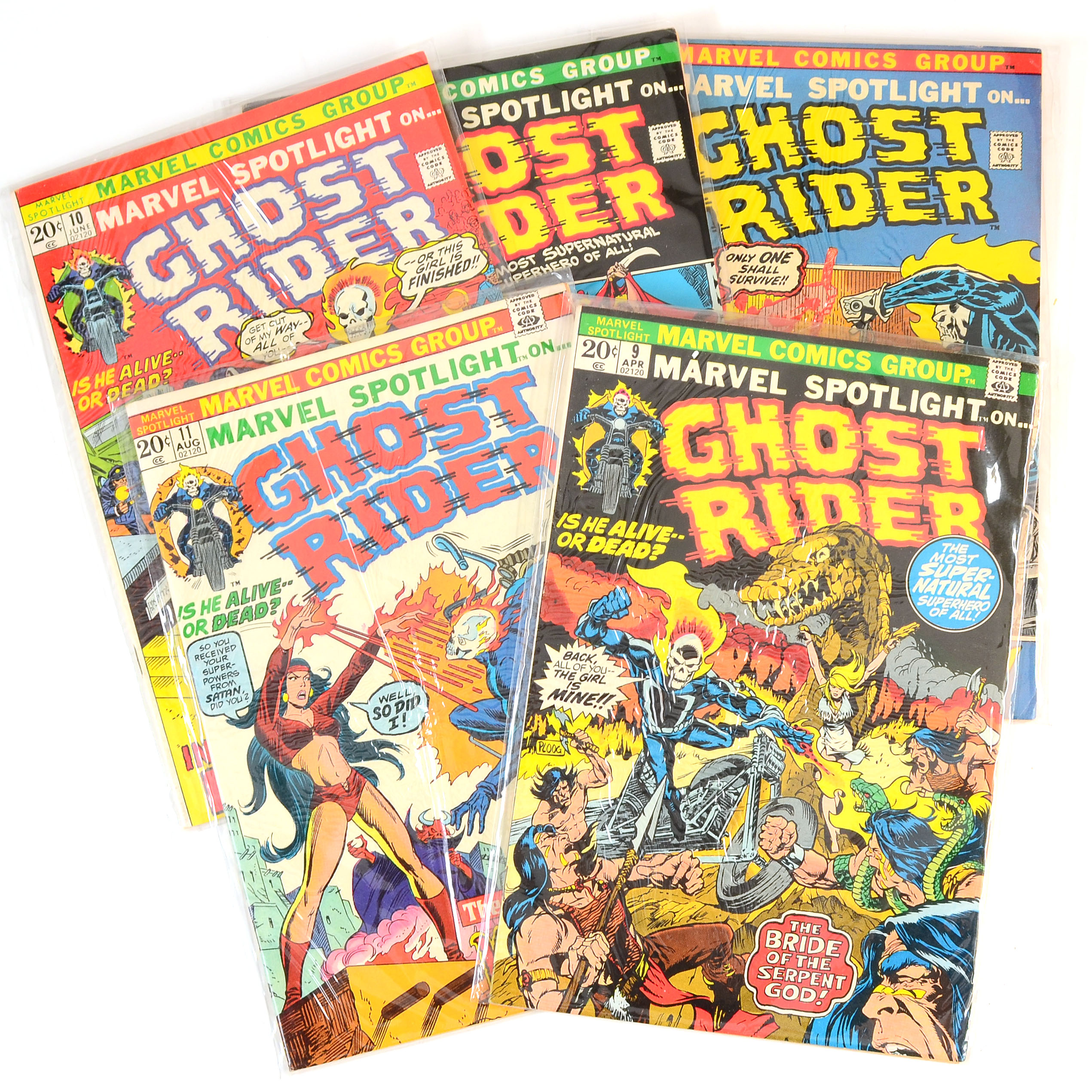 Early Issue "Marvel Spotlight" Featuring Second Ghost Rider Appearance
