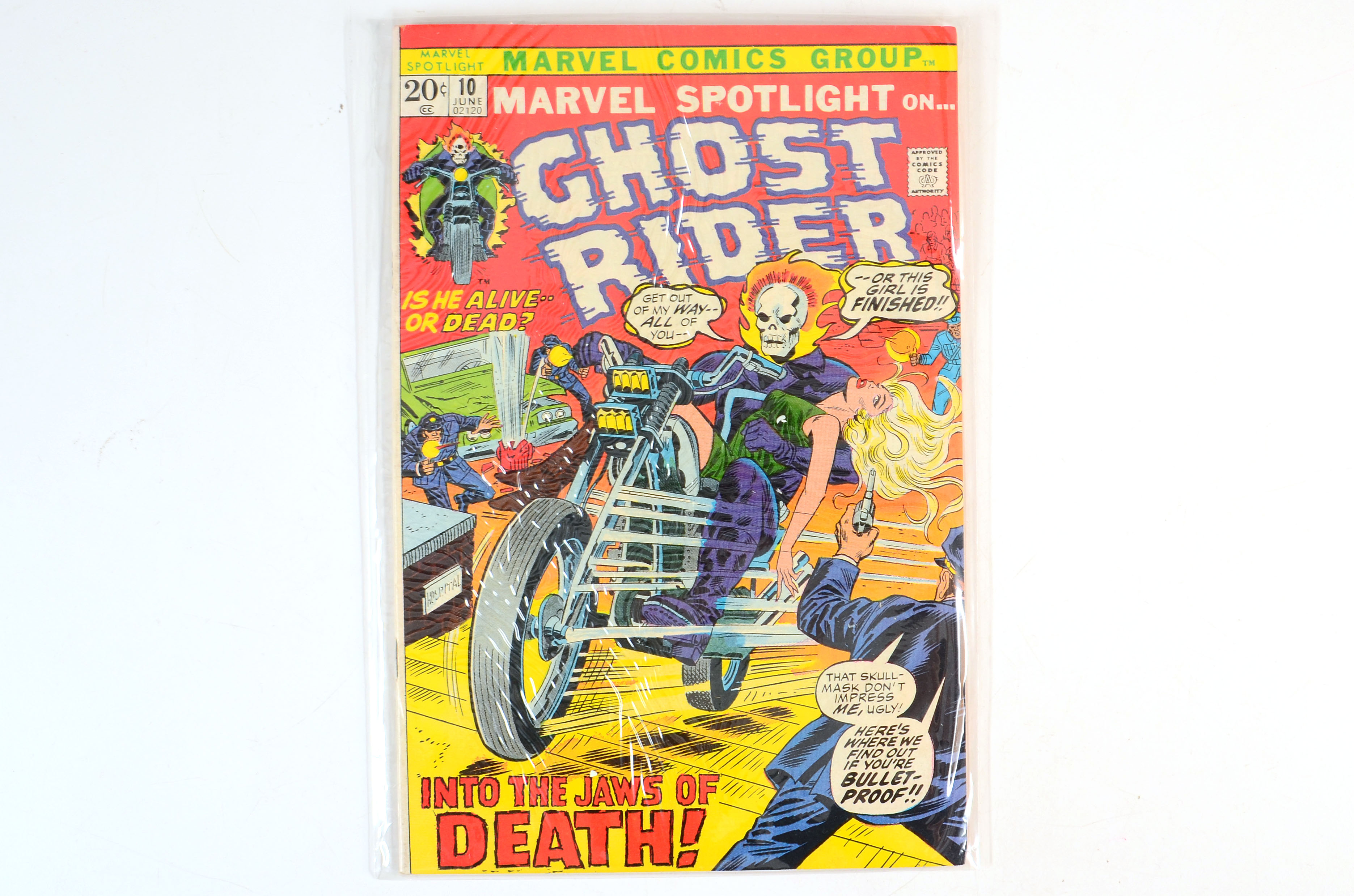Early Issue "Marvel Spotlight" Featuring Second Ghost Rider Appearance