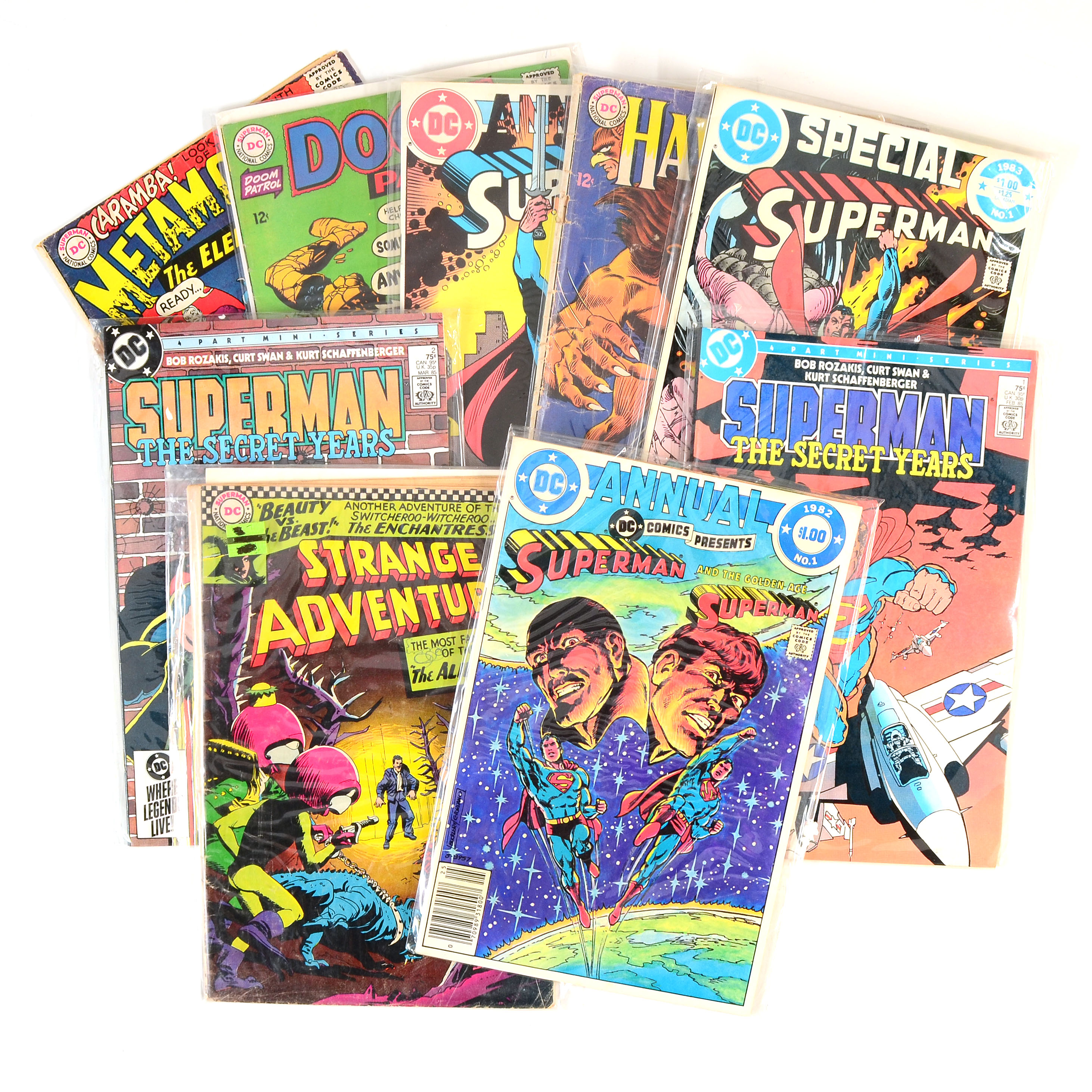 Assorted Silver and Bronze Age D.C Comics