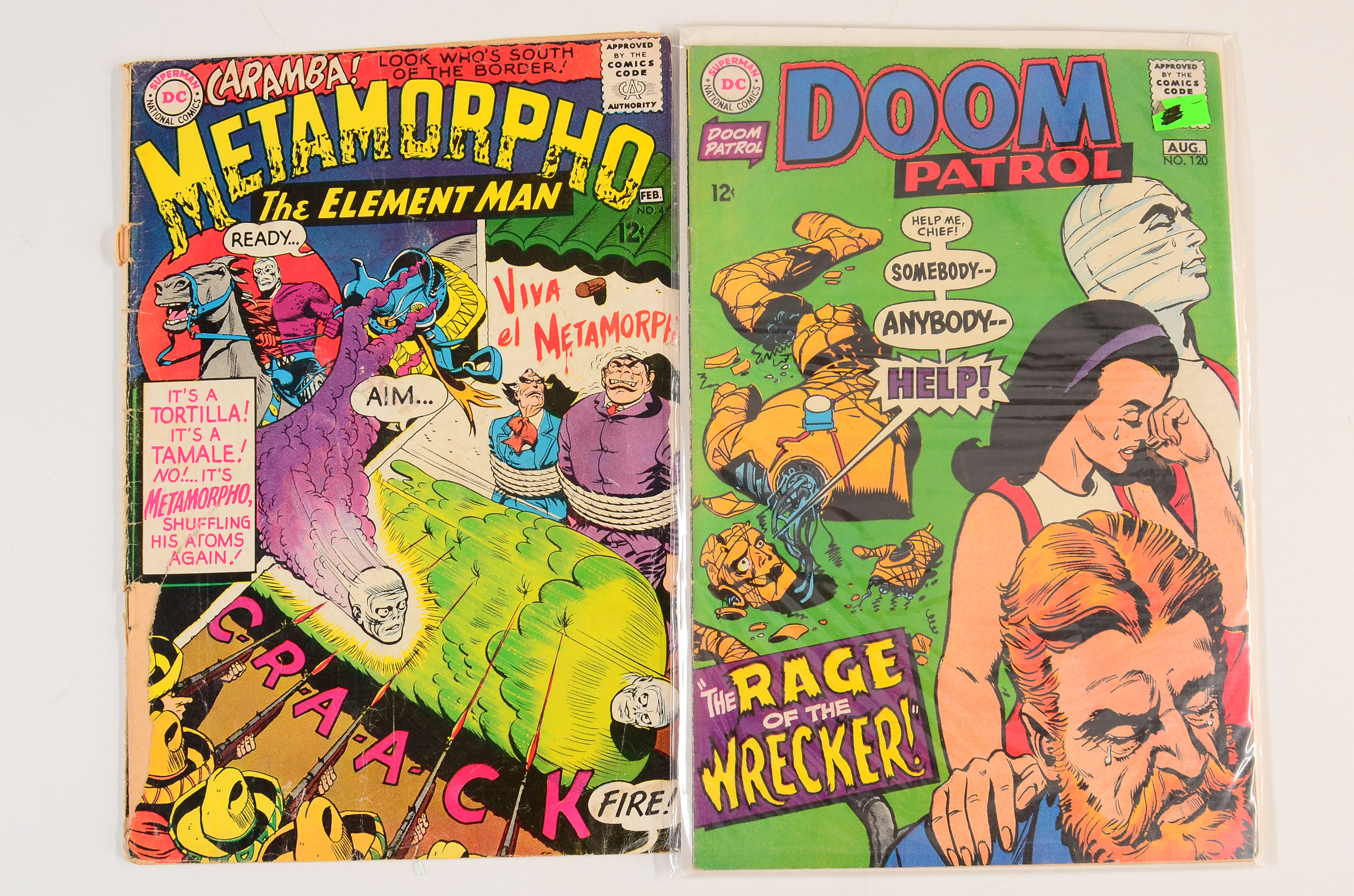Assorted Silver and Bronze Age D.C Comics
